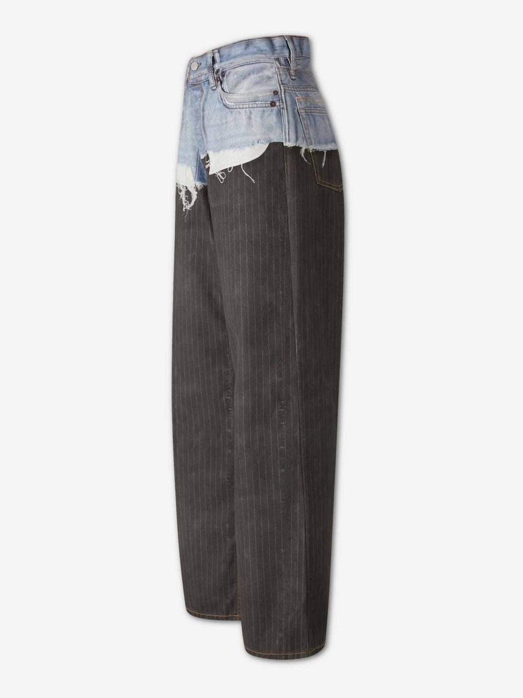 Wide Leg Printed Jeans Acne studios оригінал – Купити в Україні – вид ззаду