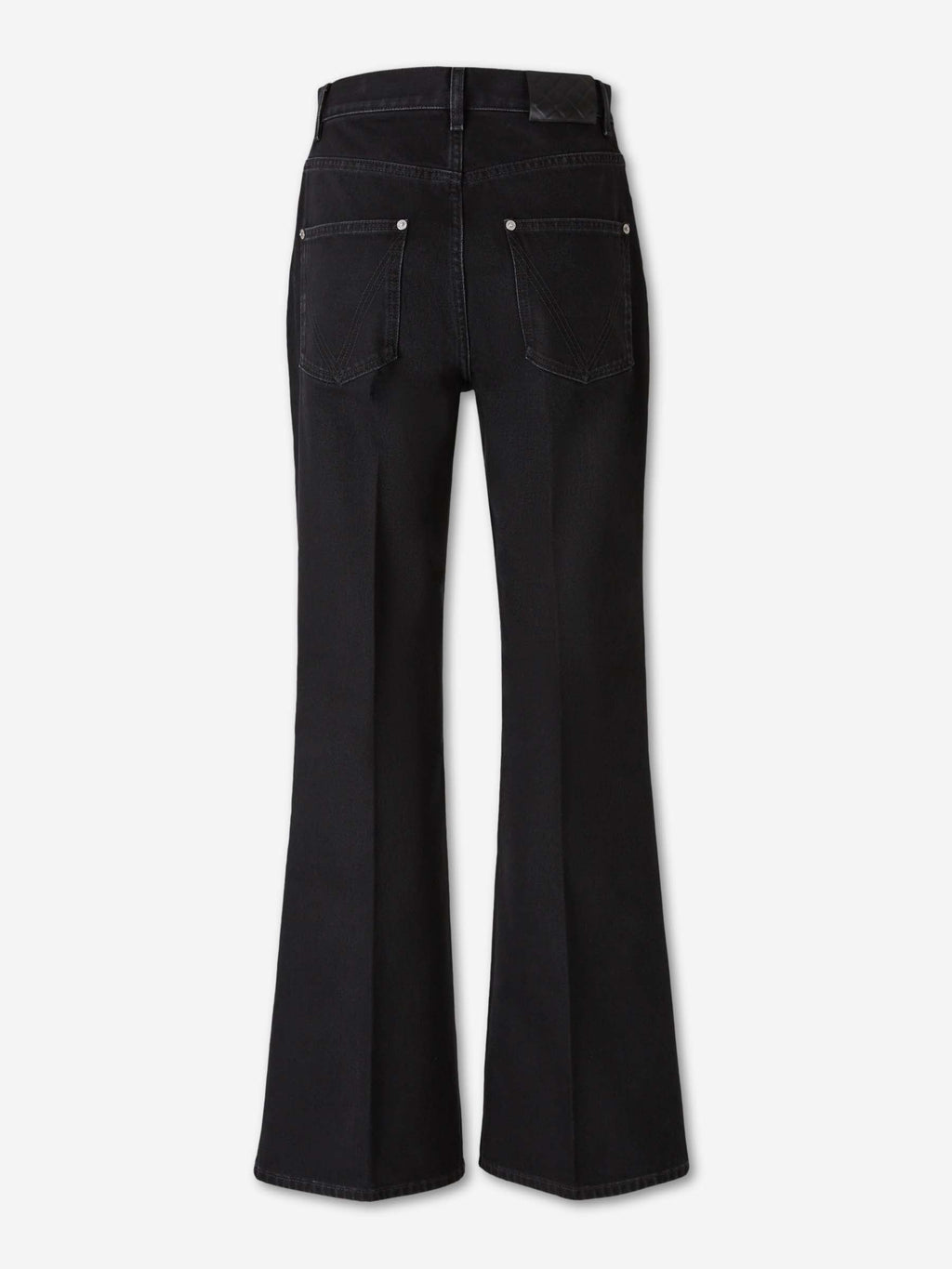 Flared Cotton Jeans Bottega veneta оригінал – Купити в Україні – вид ззаду