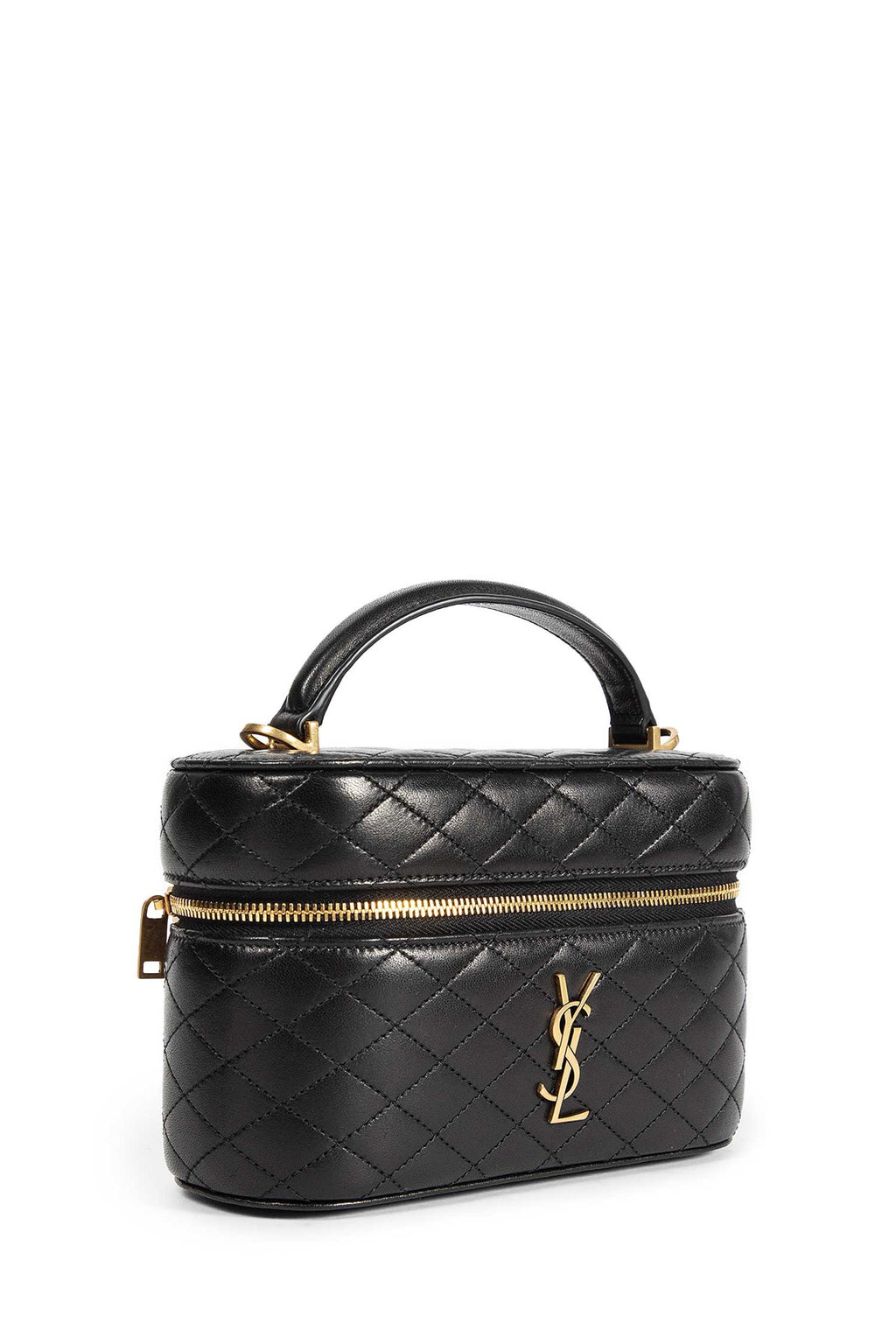 Gaby Vanity Bag In Leather Saint laurent – Гарантія оригінальності – вид ззаду