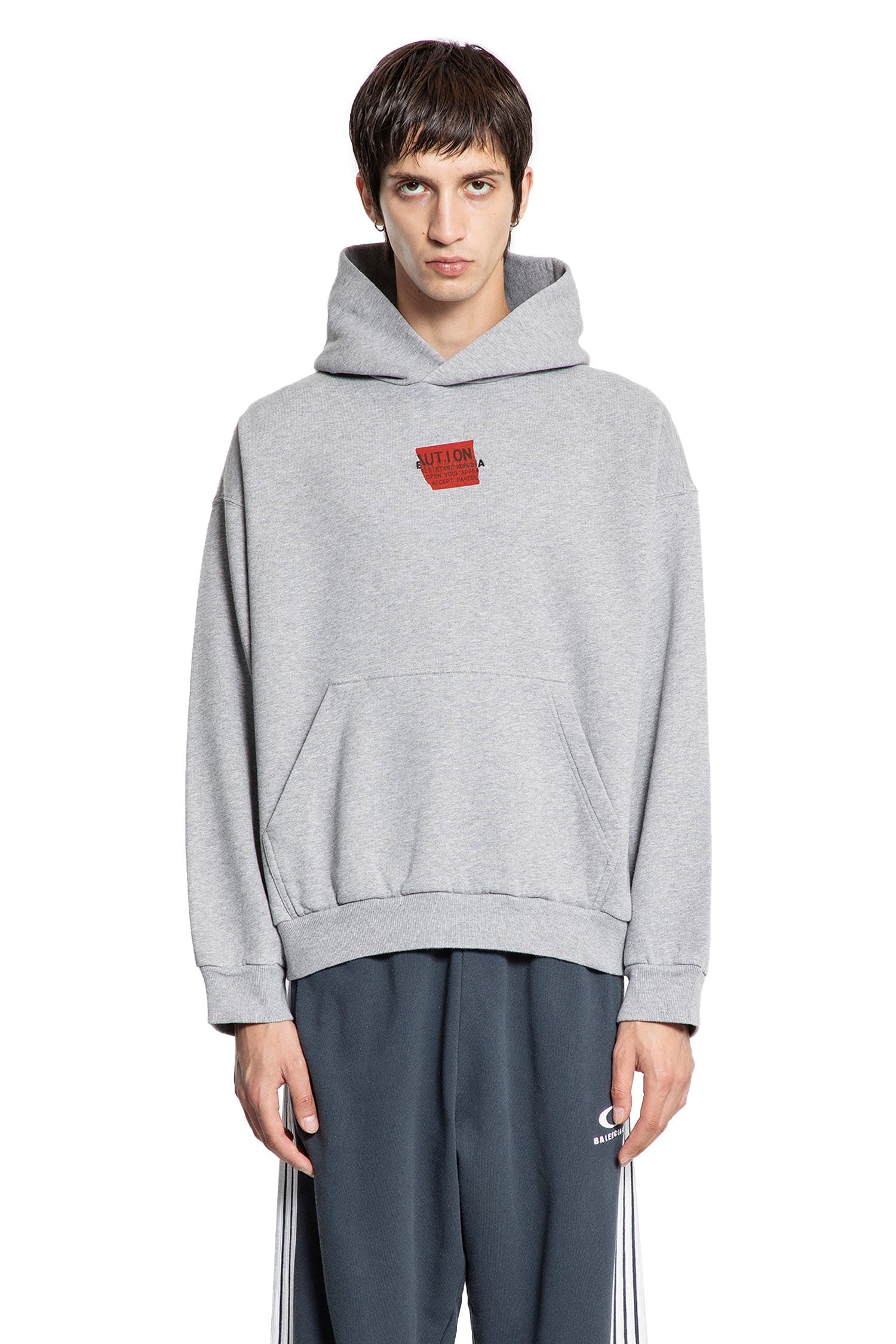 Оригінальна Taped Balenciaga Back Hoodie Medium Fit Balenciaga – вид ззаду