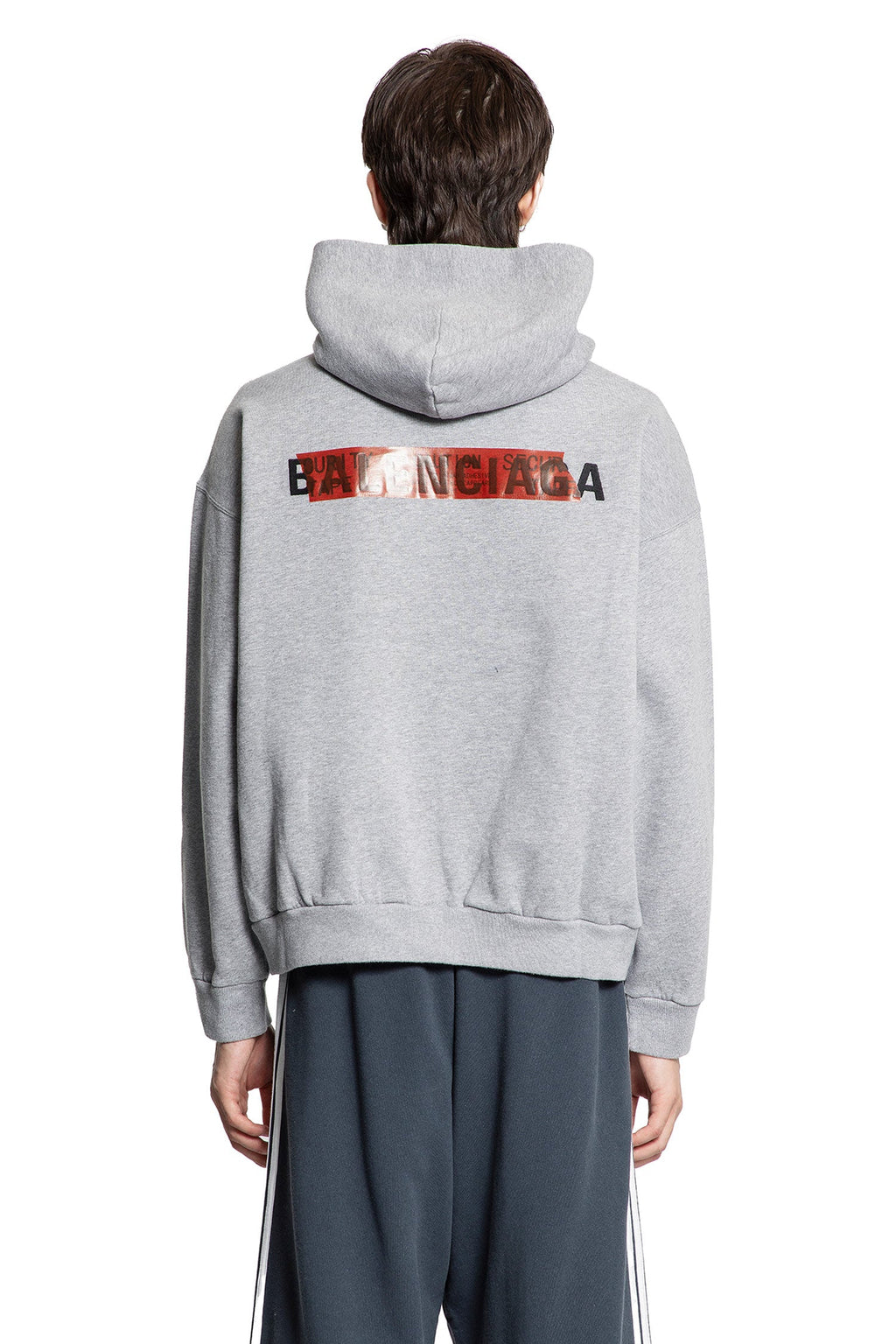 Оригінальна Taped Balenciaga Back Hoodie Medium Fit Balenciaga – збільшений вид