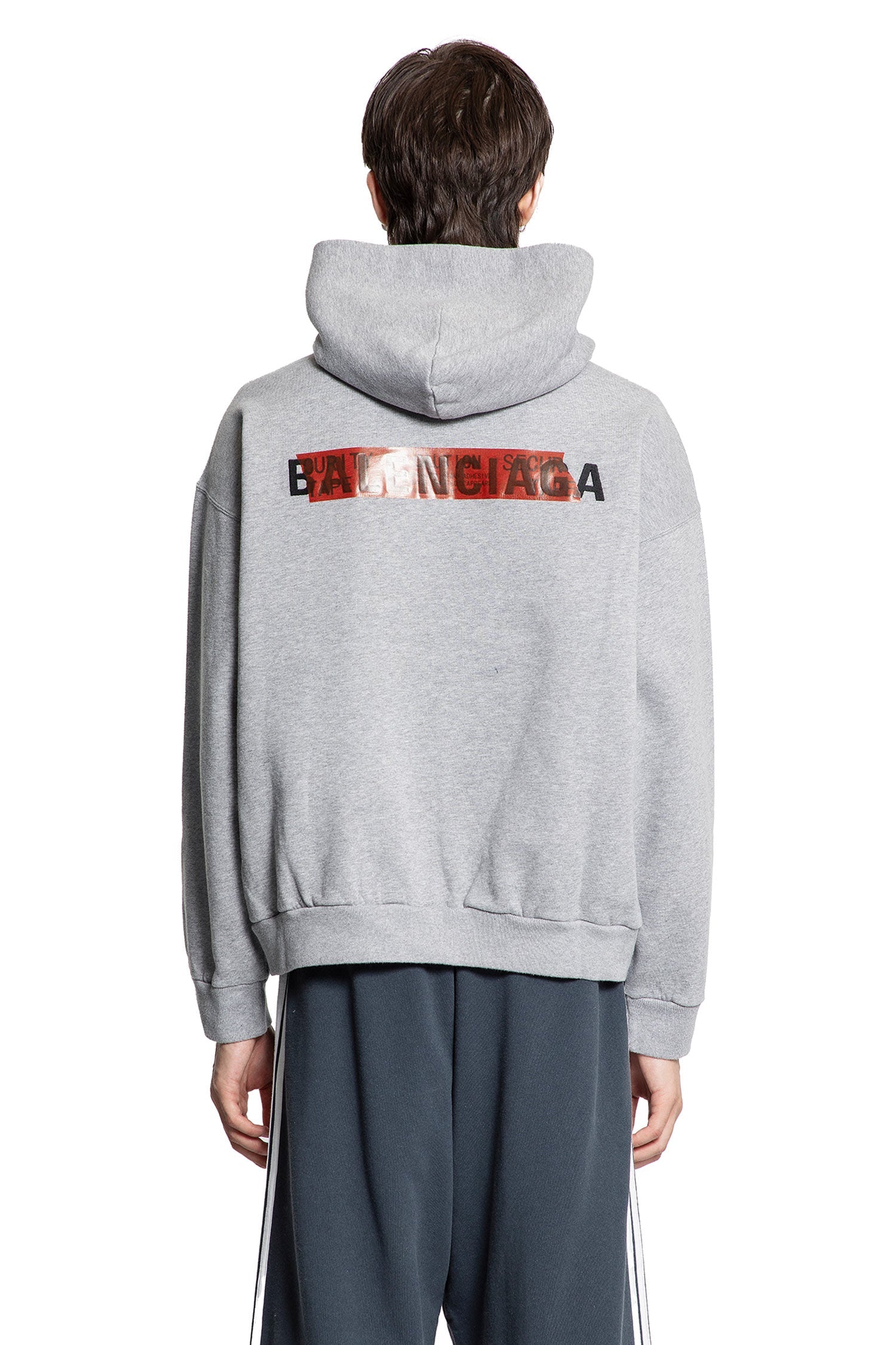 Оригінальна Taped Balenciaga Back Hoodie Medium Fit Balenciaga – збільшений вид