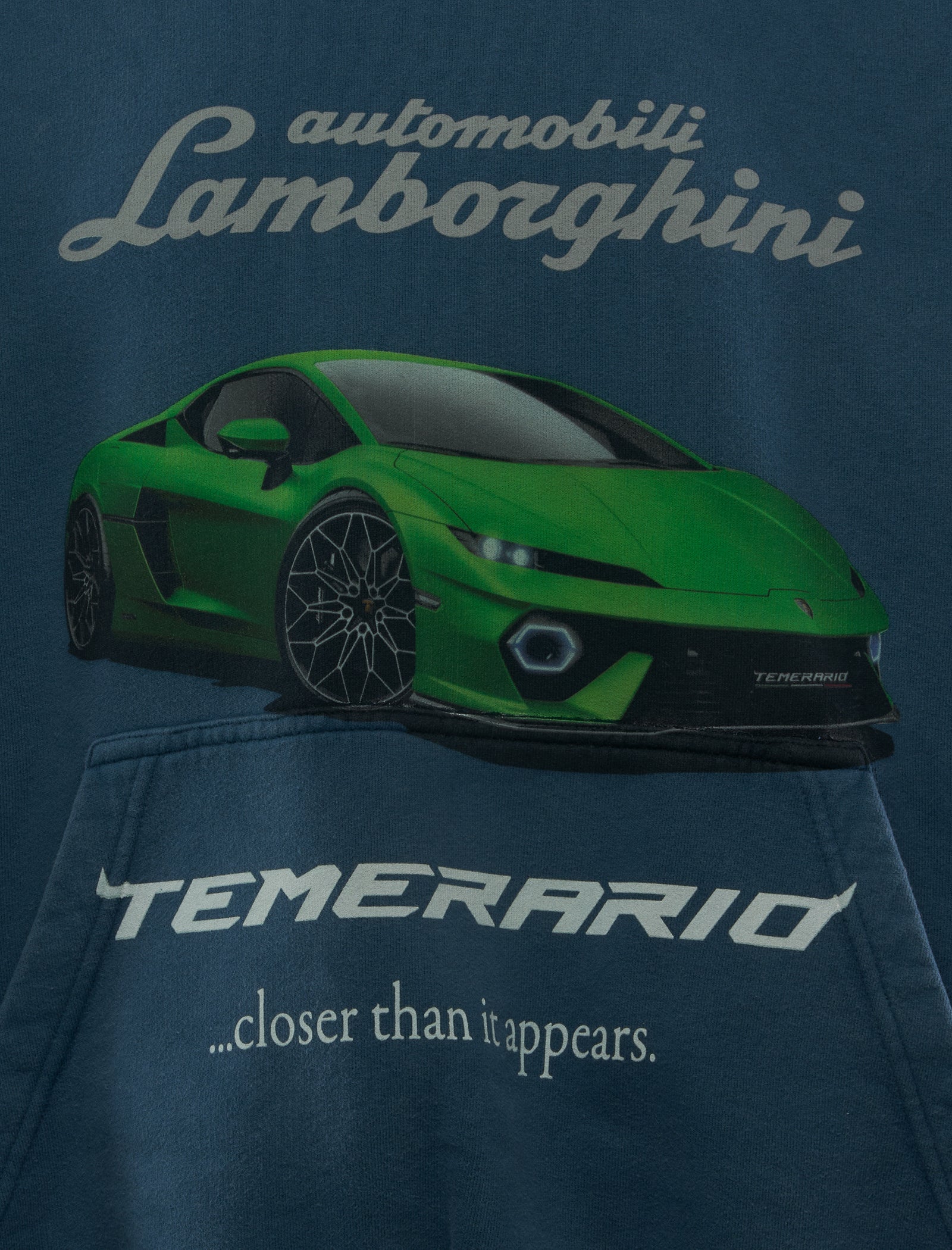 Lamb Medium Fit Hoodie Balenciaga оригінал – Купити в Україні – вид ззаду - BALENCIAGA