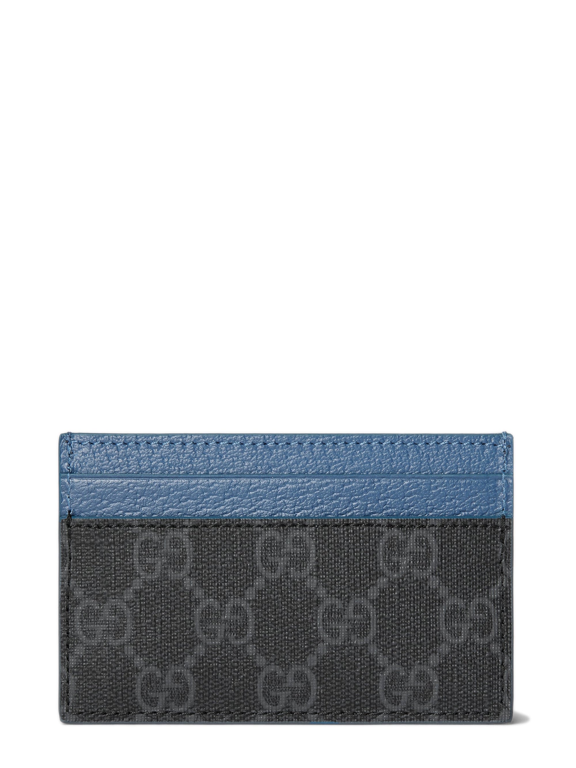 Bi-color GG card case GUCCI – Гарантія оригінальності – вид ззаду