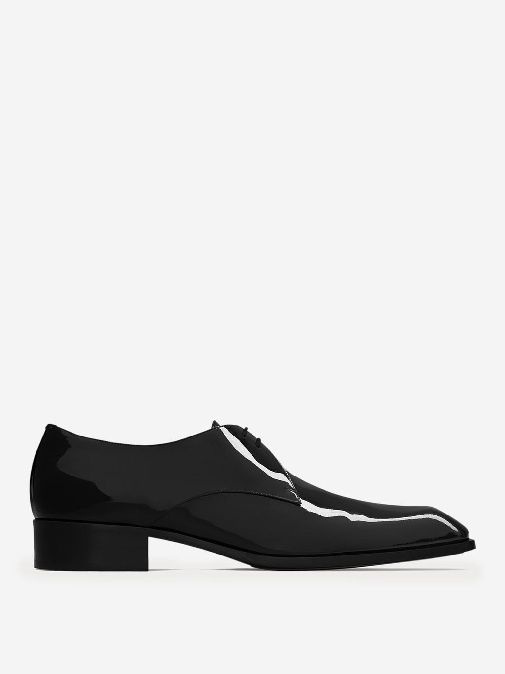 Leather Derby Shoes Saint laurent – Гарантія оригінальності – боковий вид