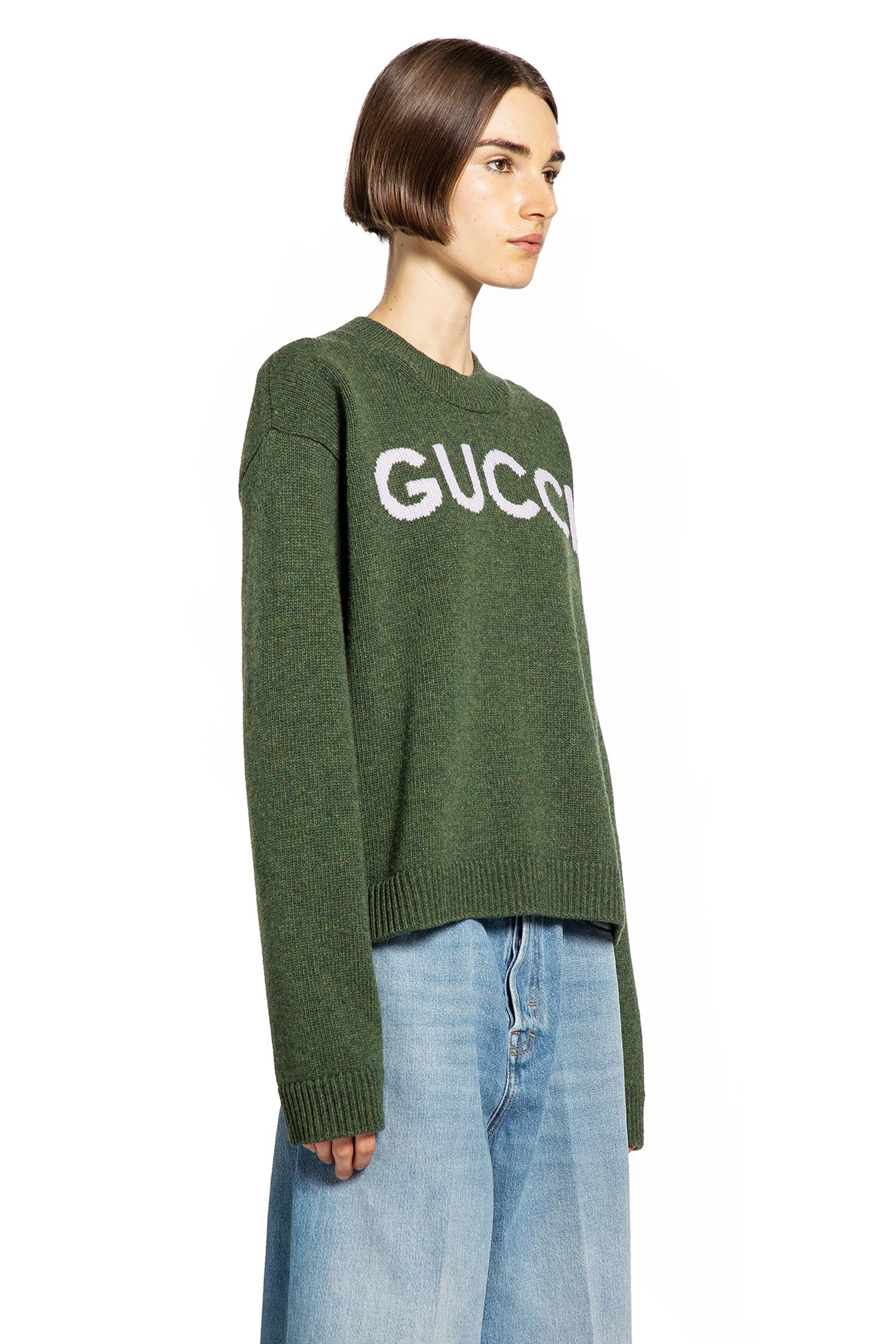 Оригінальна Intarsia Wool Sweater Gucci – детальний вид
