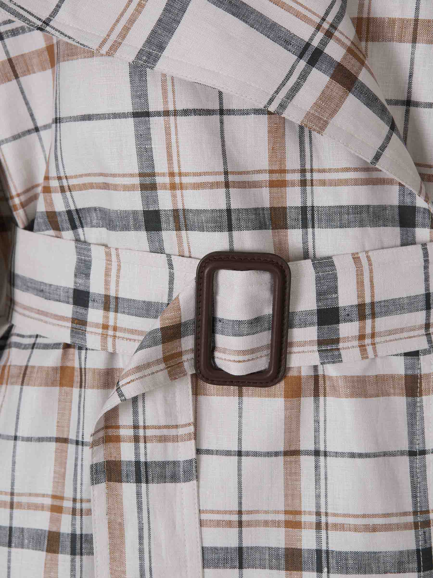 Оригінальна Trench Coat Belt Checks Loro piana – детальний вид