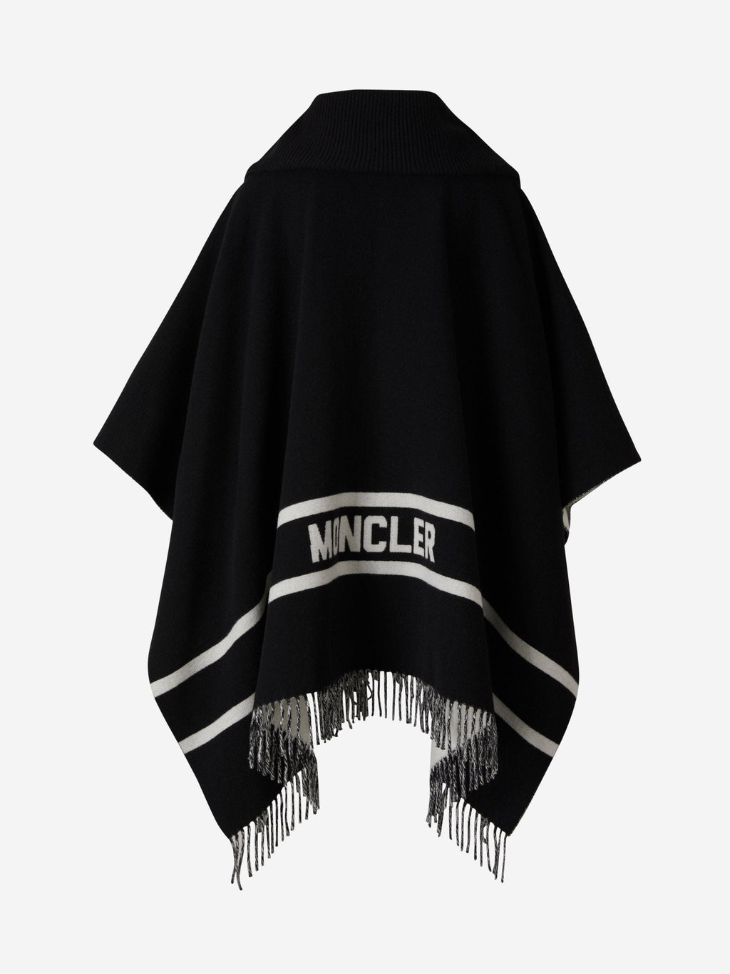 Wool Knit Cape Moncler оригінал – Купити в Україні – вид ззаду
