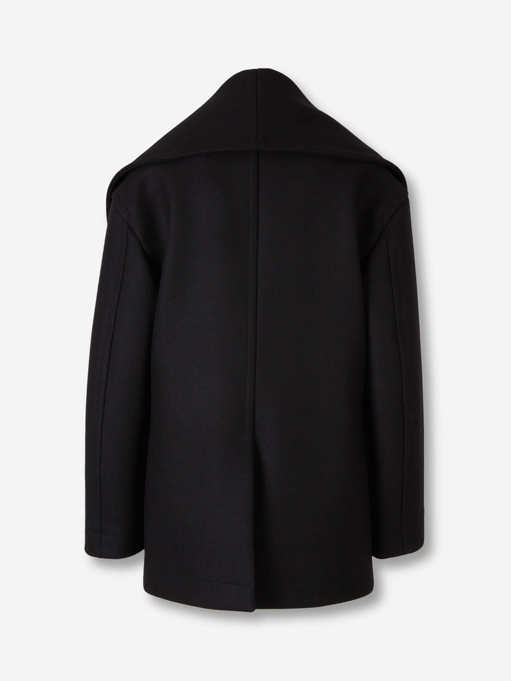 Short Wool Coat Bottega veneta оригінал – Купити в Україні – вид ззаду