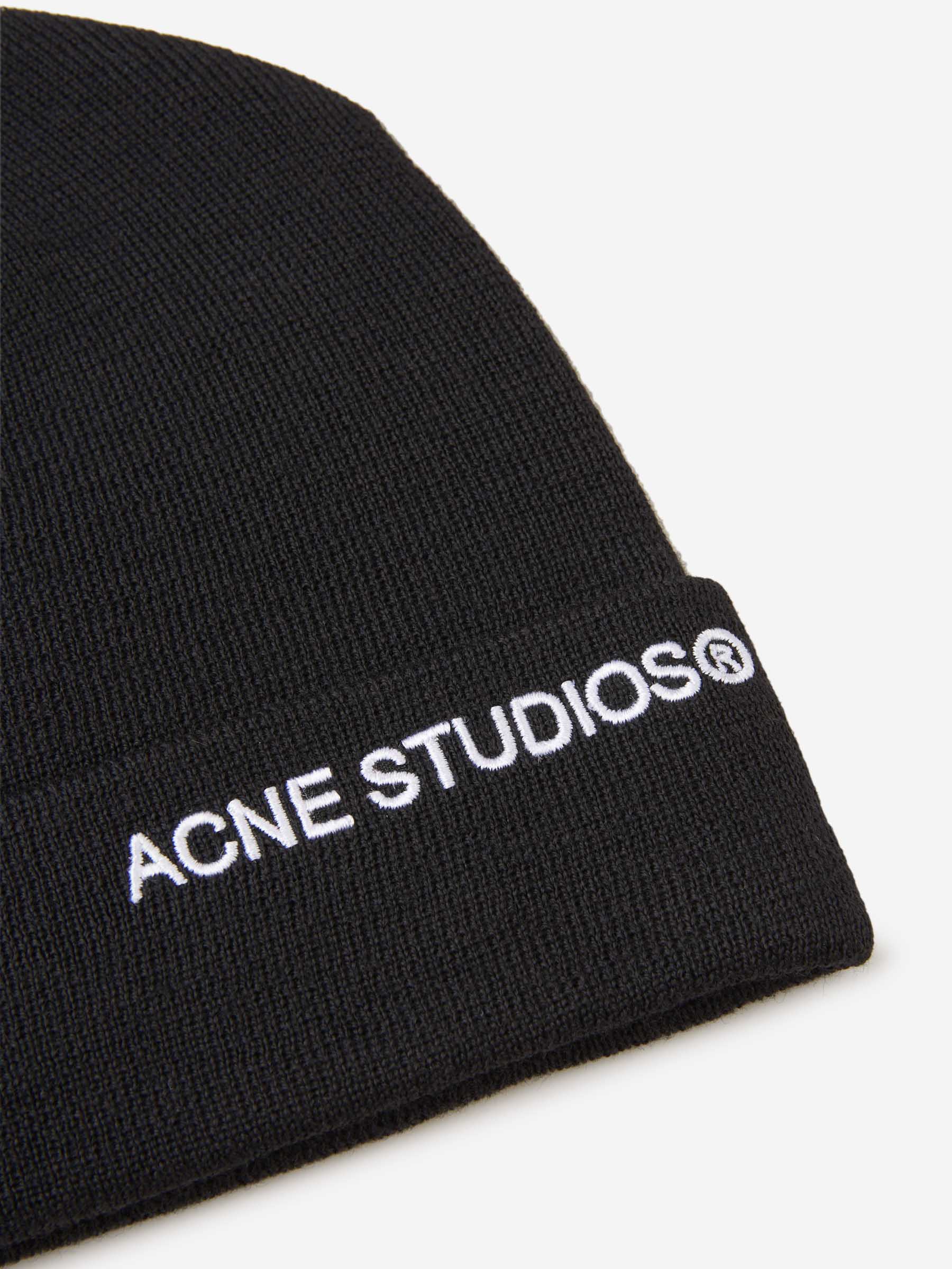 Embroidered Logo Beanie Acne studios оригінал – Купити в Україні – детальний вид