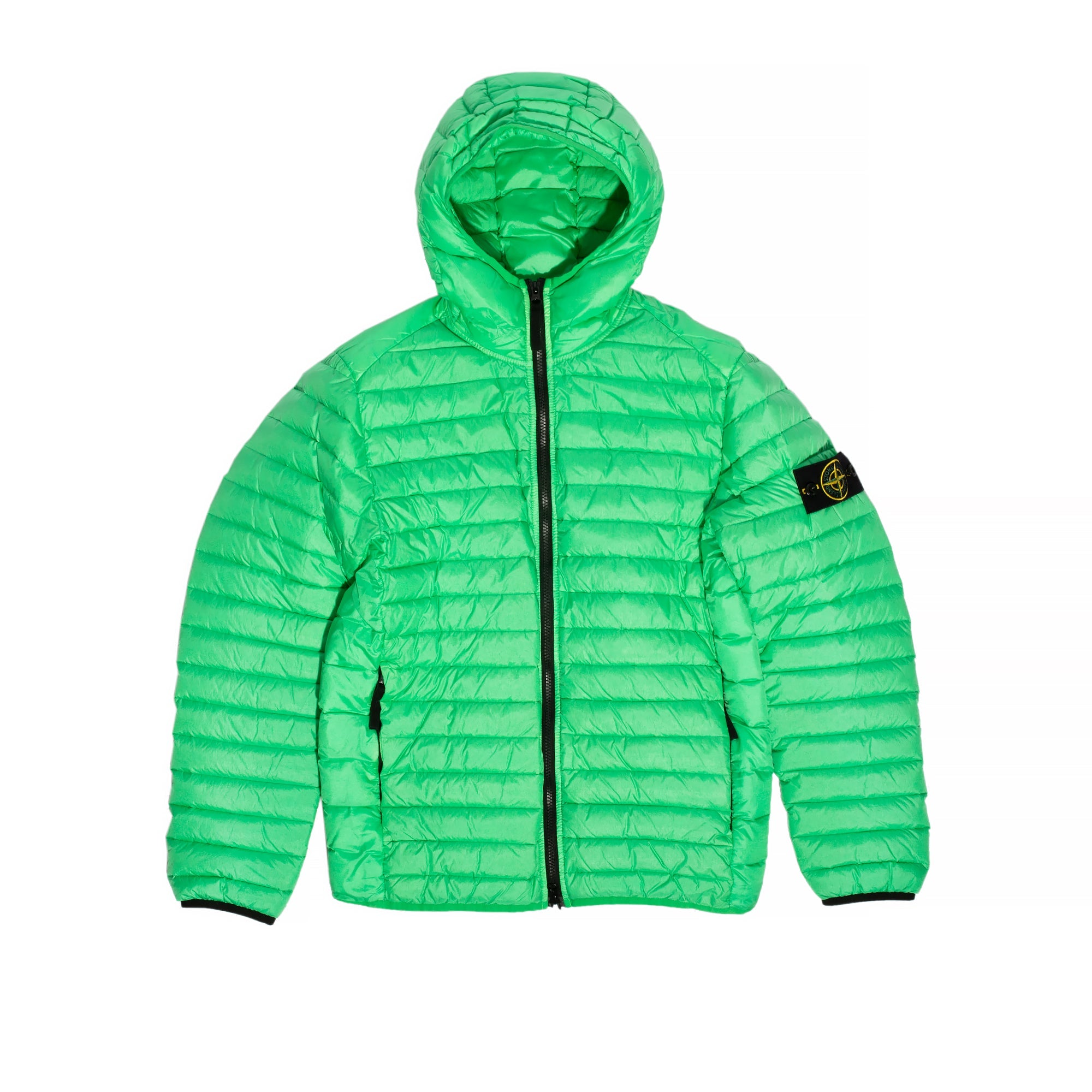 Mens Real Down Jacket Stone island – Гарантія оригінальності – боковий вид
