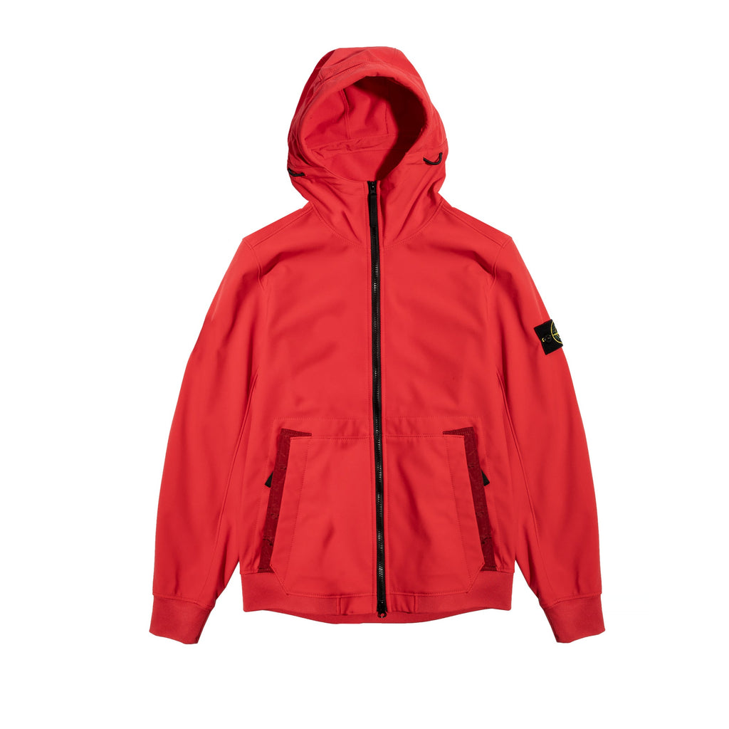 Mens Soft Shell Hooded Jacket Stone island – Гарантія оригінальності – боковий вид