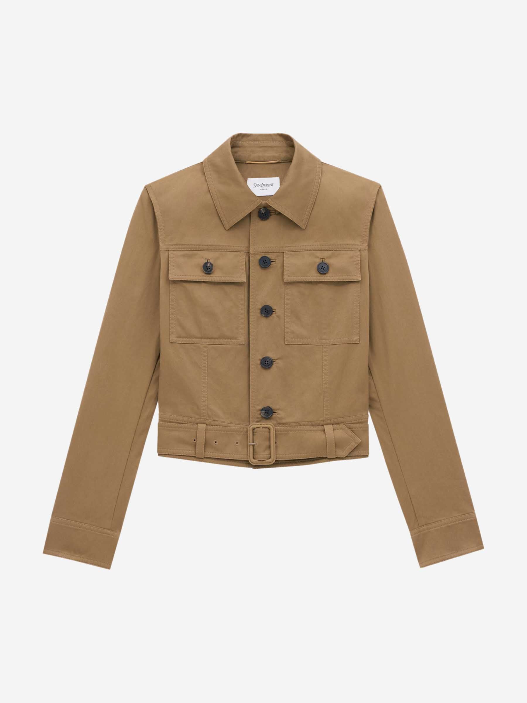 Cropped Jacket Saint laurent оригінал – Купити в Україні – боковий вид - SAINT LAURENT