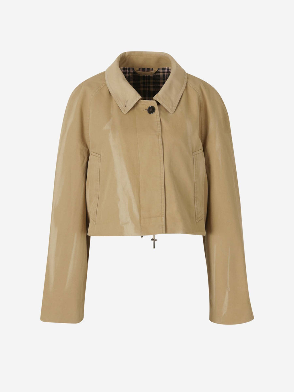 Cotton Gabardine Jacket Acne studios – Гарантія оригінальності – боковий вид