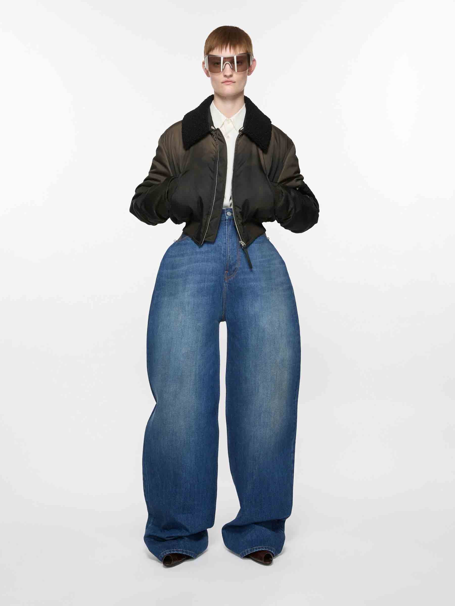 Technical Bomber Jacket Acne studios – Гарантія оригінальності – боковий вид
