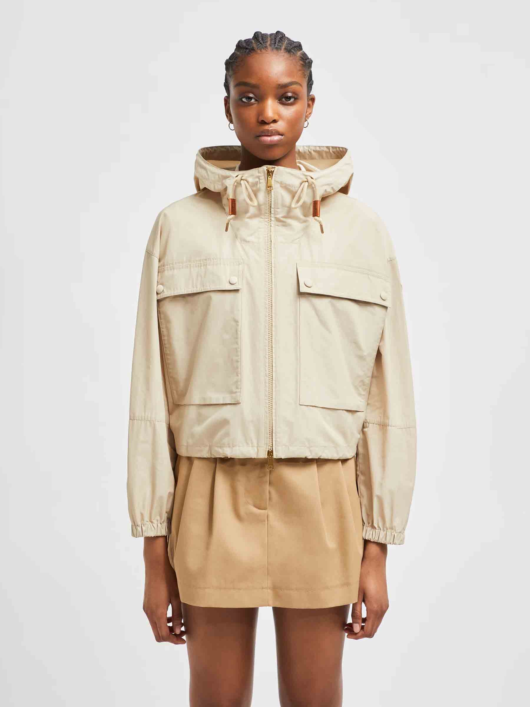 Sauvan Hooded Parka Moncler оригінал – Купити в Україні – вид ззаду