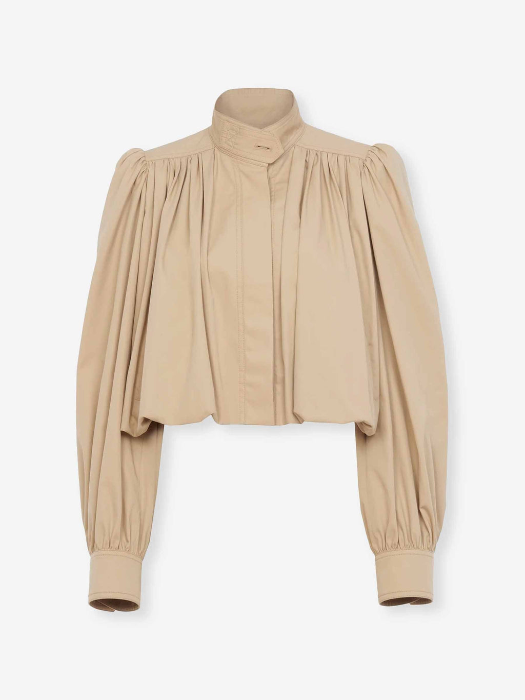 Оригінальна Gathered Gabardine Jacket Chloe – боковий вид