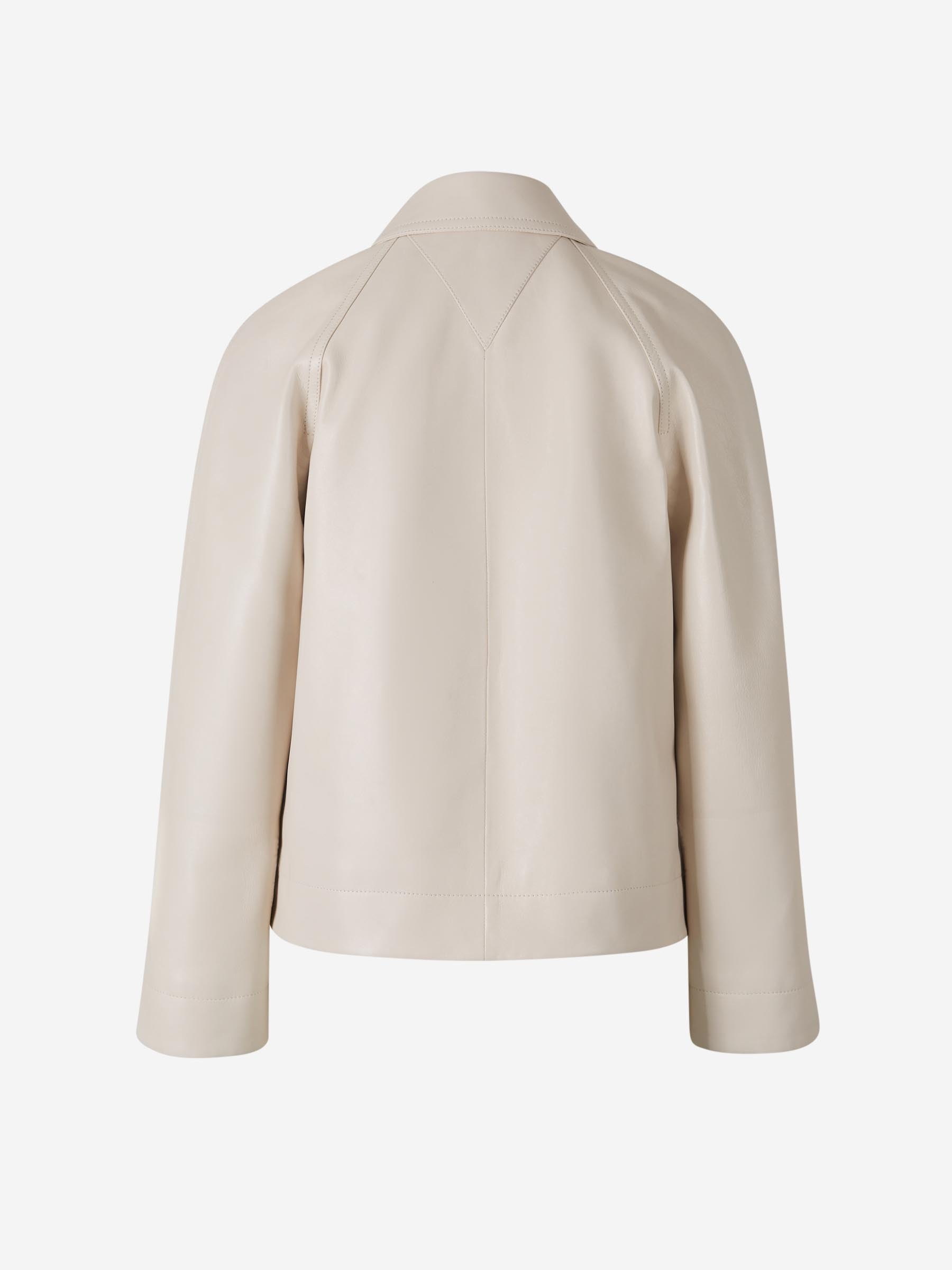 Leather Jacket Bottega veneta оригінал – Купити в Україні – вид ззаду