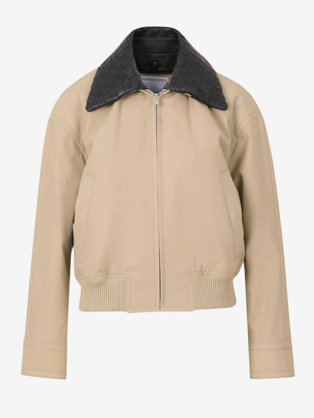 Intrecciato Bomber Jacket Bottega veneta оригінал – Купити в Україні – боковий вид