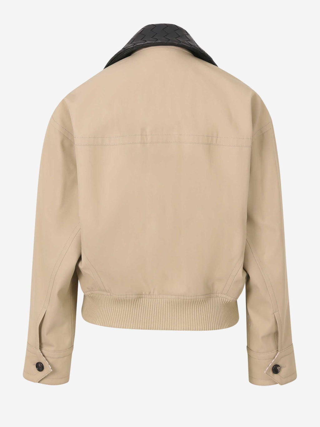 Intrecciato Bomber Jacket Bottega veneta оригінал – Купити в Україні – вид ззаду