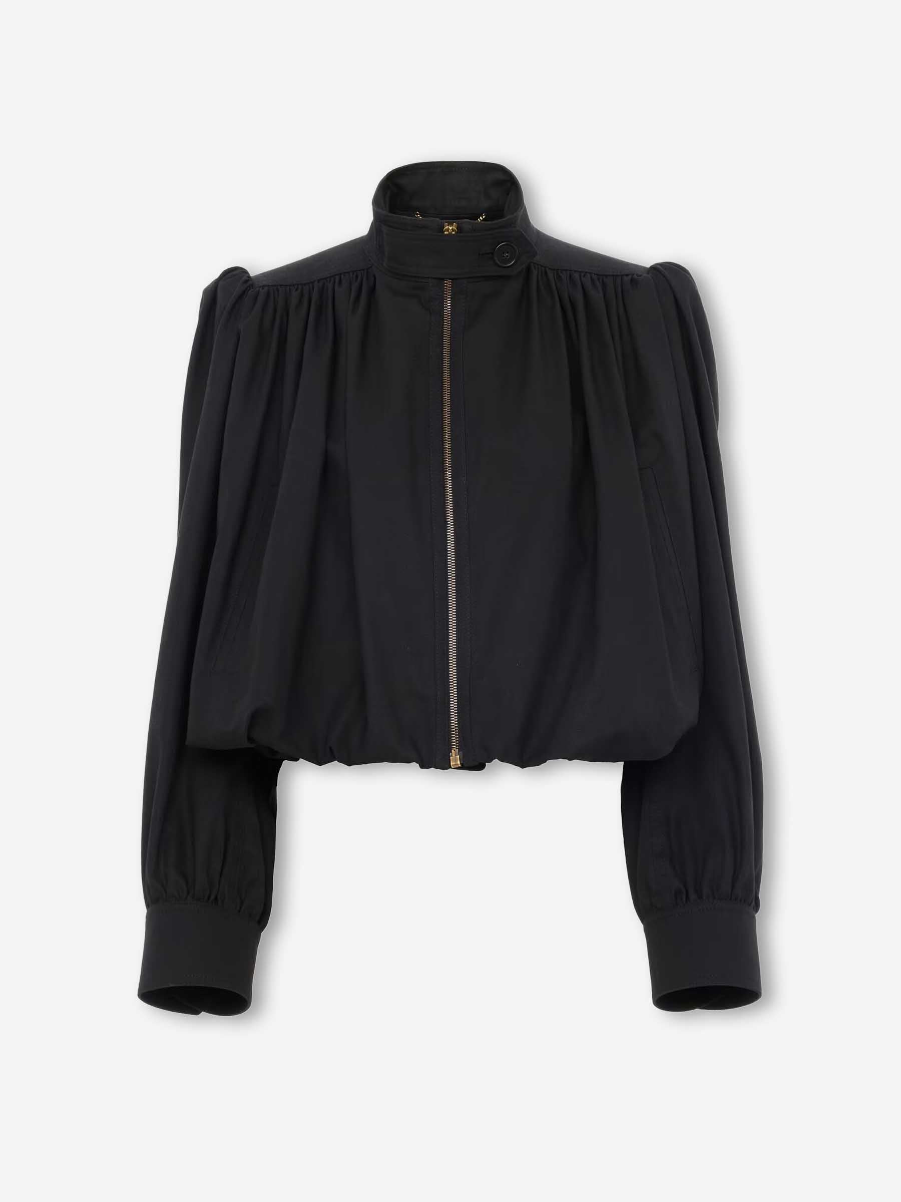 Gathered Balloon Jacket Chloe – Гарантія оригінальності – боковий вид