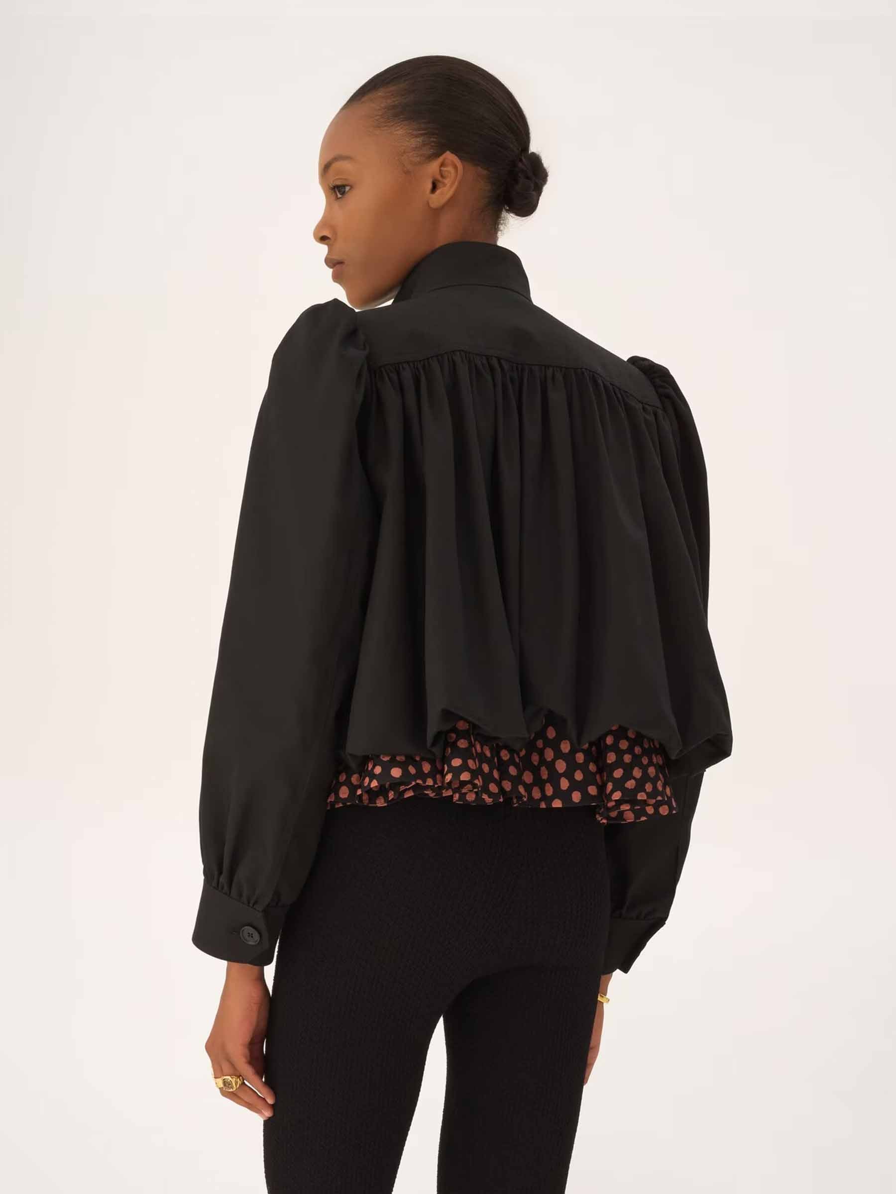 Gathered Balloon Jacket Chloe – Гарантія оригінальності – збільшений вид