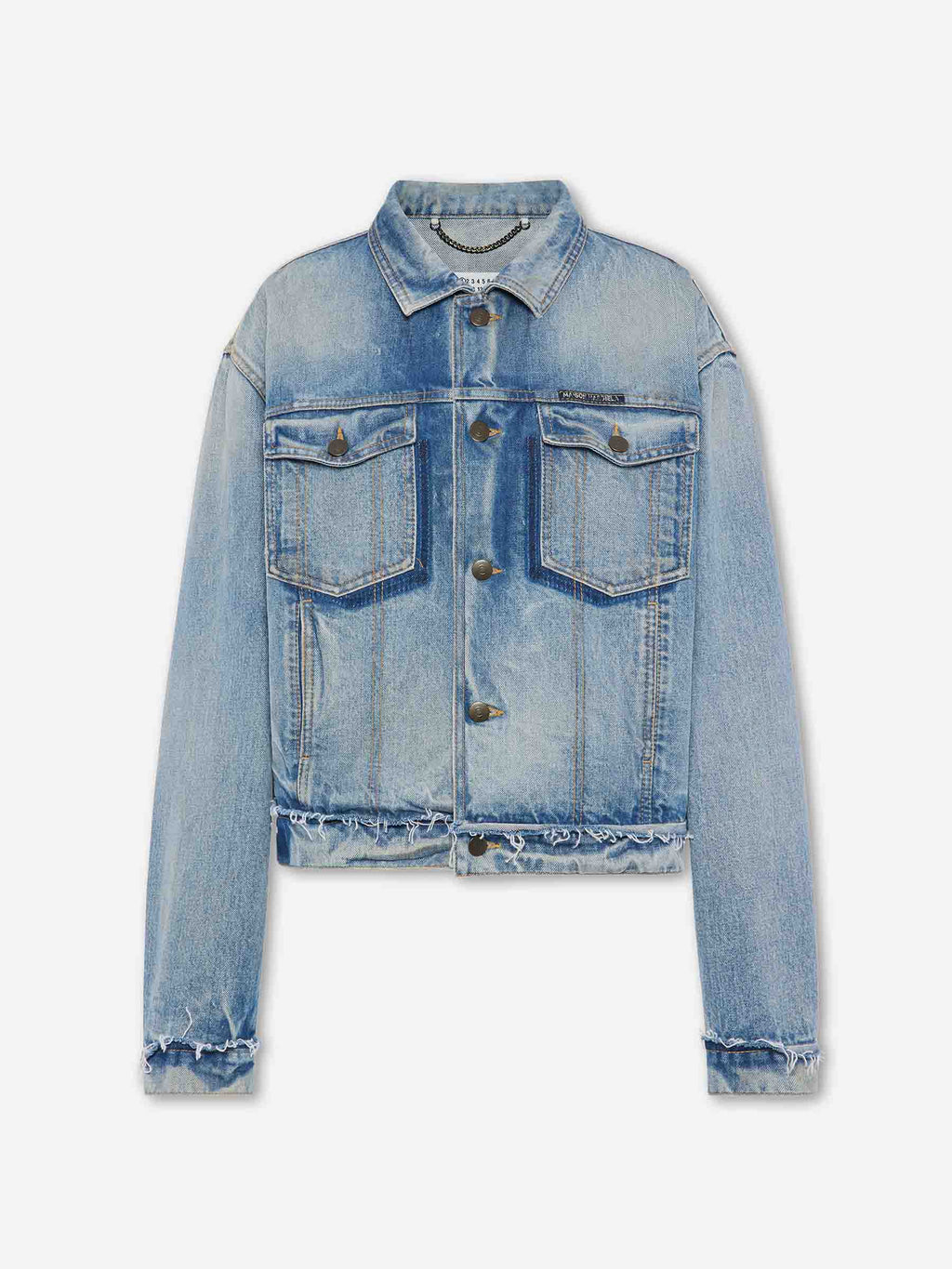 Denim Jacket Cotton Maison margiela оригінал – Купити в Україні – боковий вид