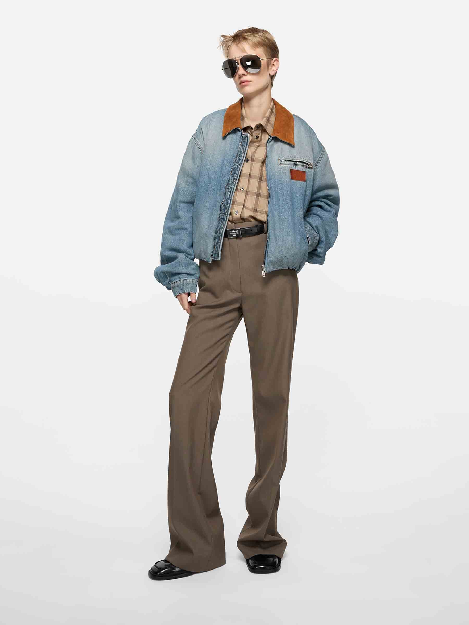 Denim Bomber Jacket Acne studios оригінал – Купити в Україні – вид ззаду