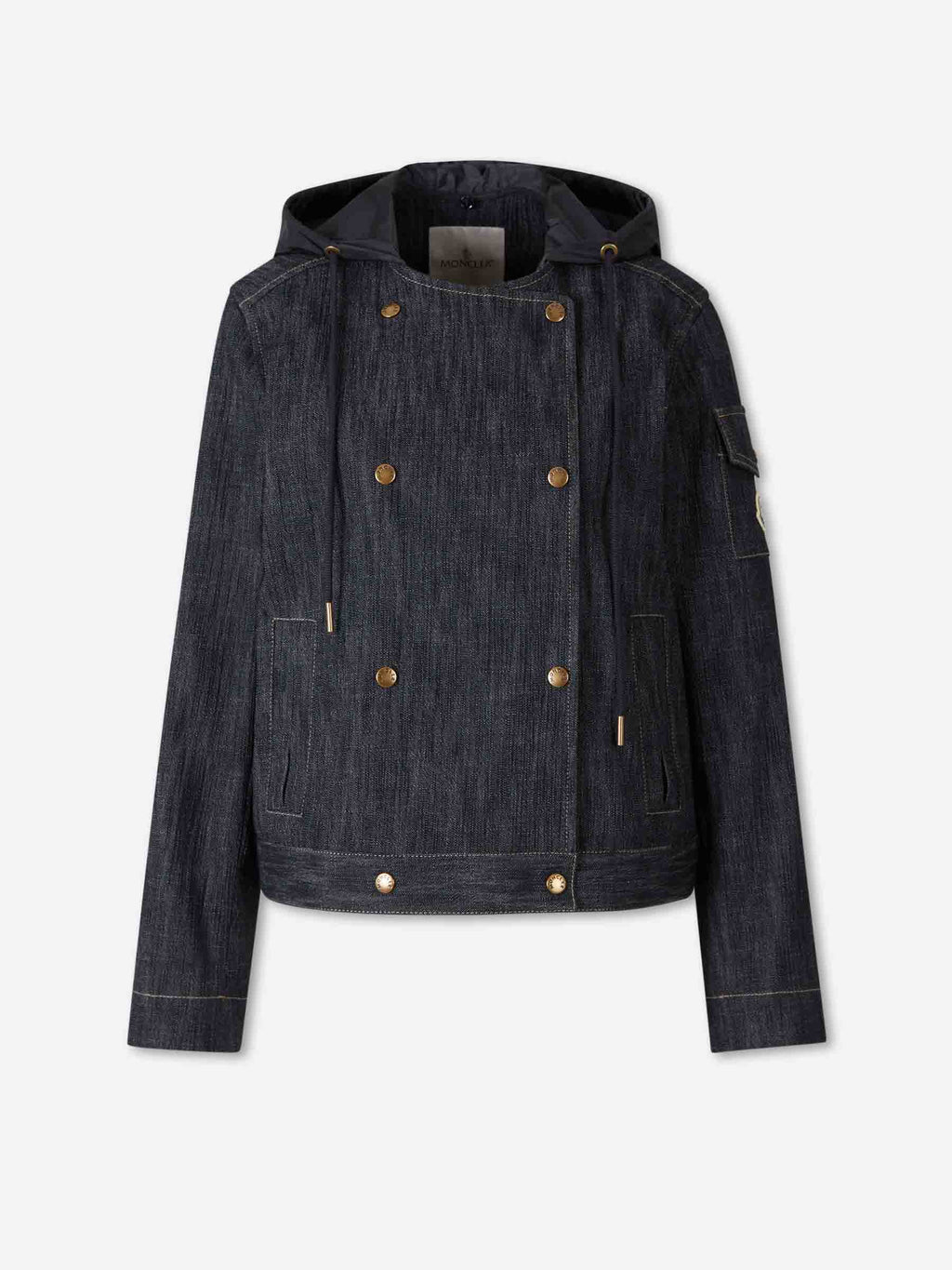 Diervilla Denim Jacket Moncler – Гарантія оригінальності – боковий вид