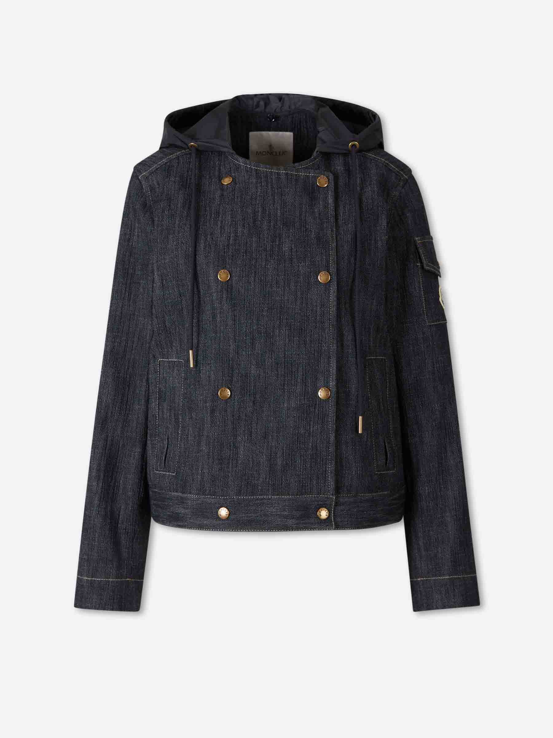 Diervilla Denim Jacket Moncler – Гарантія оригінальності – боковий вид