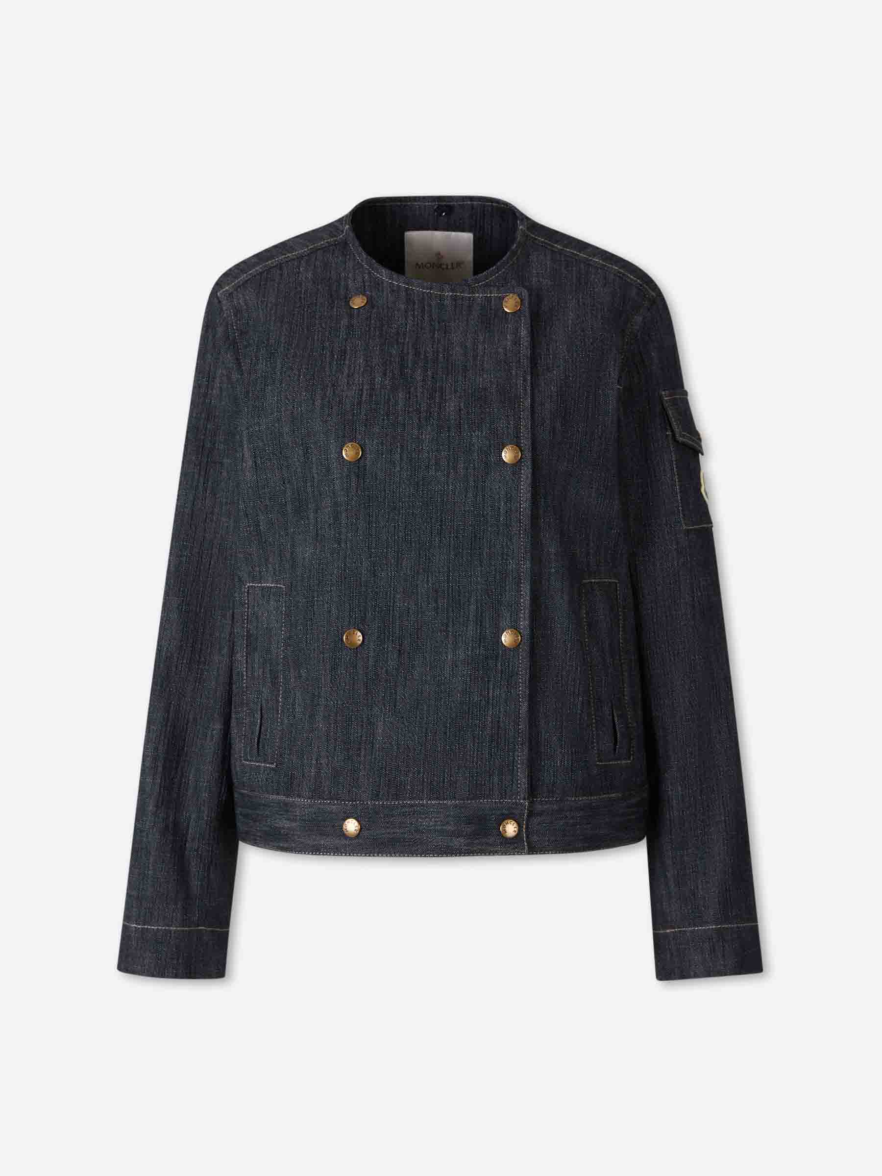 Diervilla Denim Jacket Moncler – Гарантія оригінальності – вид ззаду