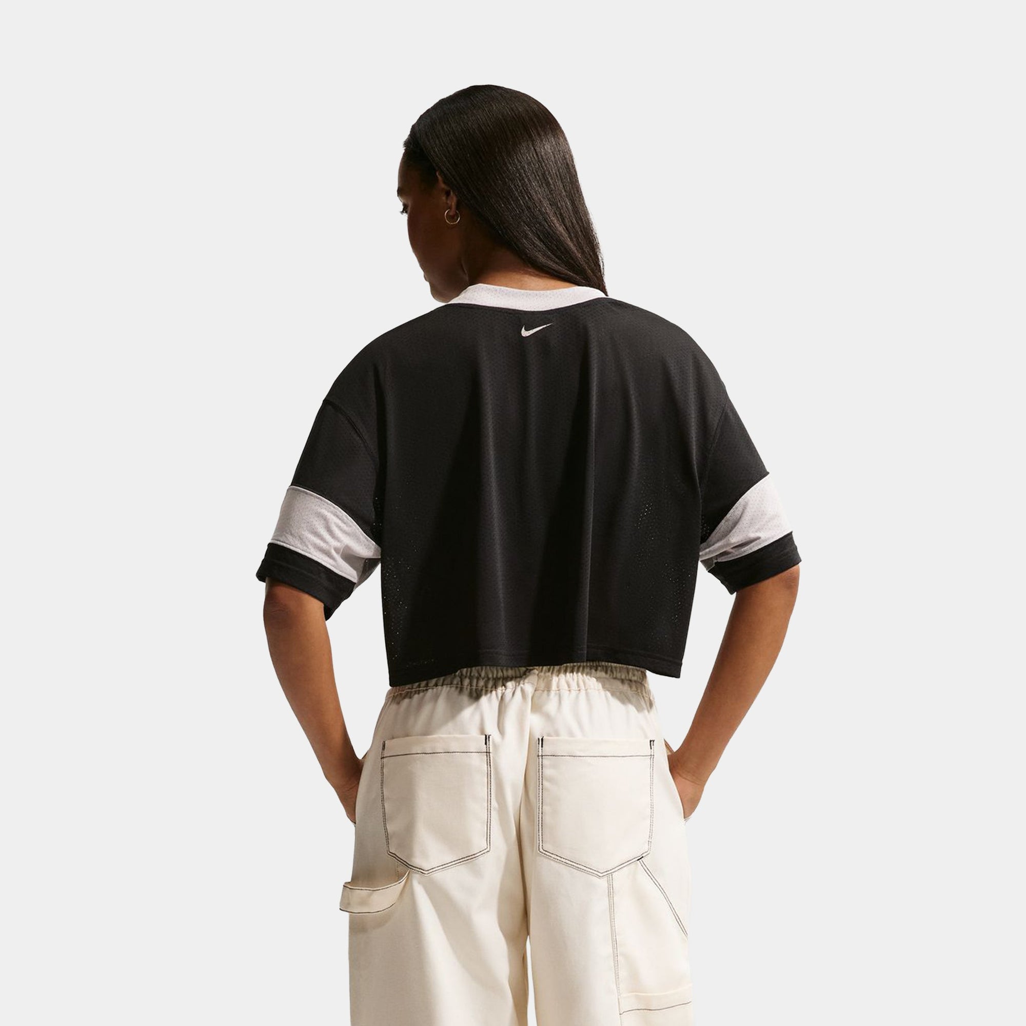 Оригінальна Oversized Cropped Womens Jersey Nike – вид ззаду
