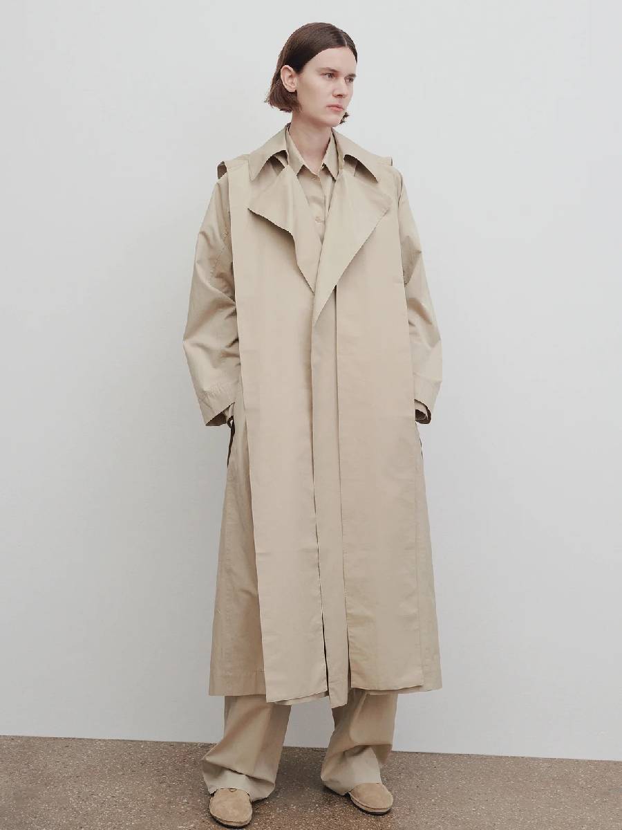 Оригінальна Badva Cotton Trench Coat The row – вид ззаду