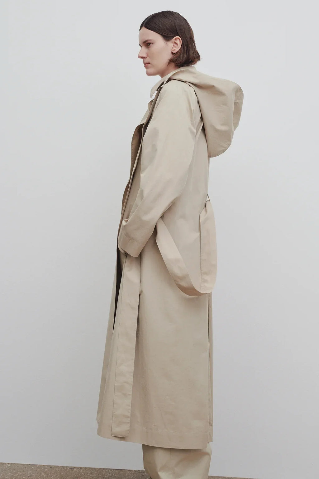 Оригінальна Badva Cotton Trench Coat The row – детальний вид