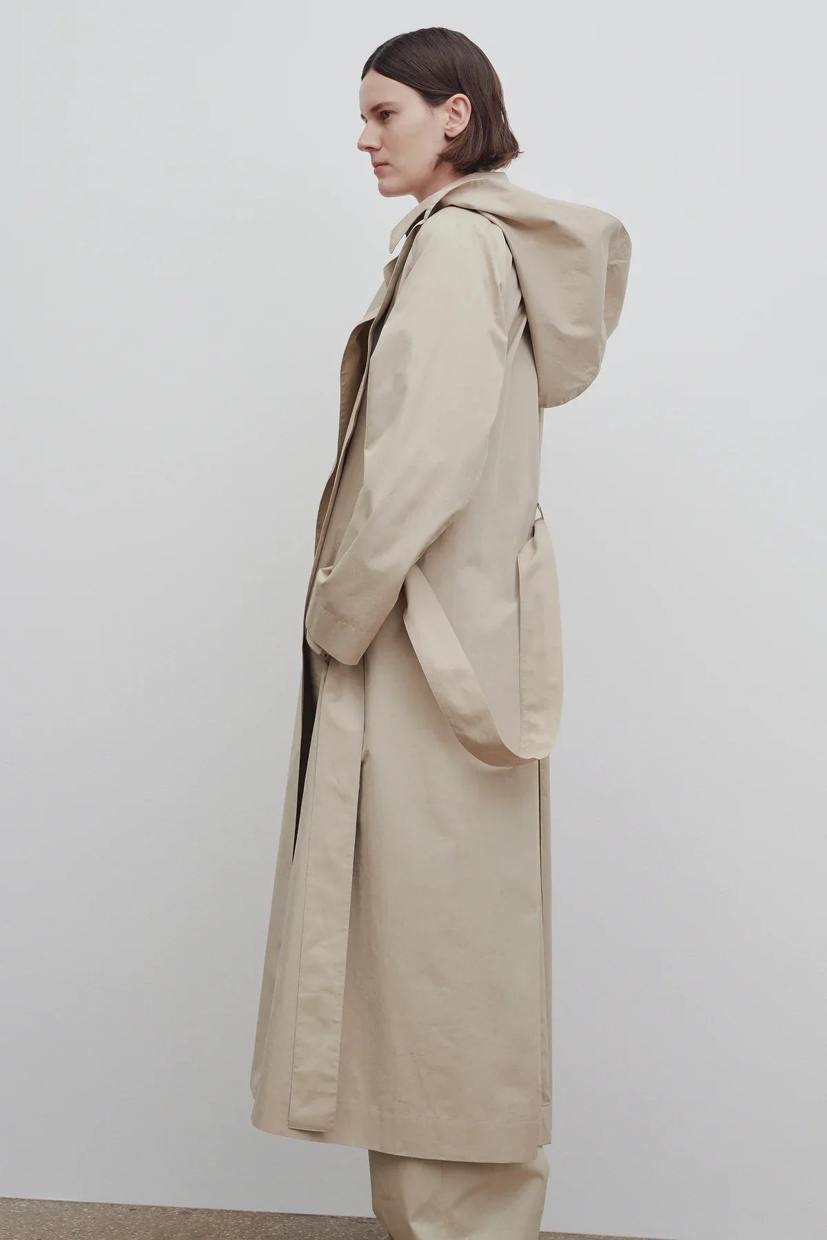 Оригінальна Badva Cotton Trench Coat The row – детальний вид
