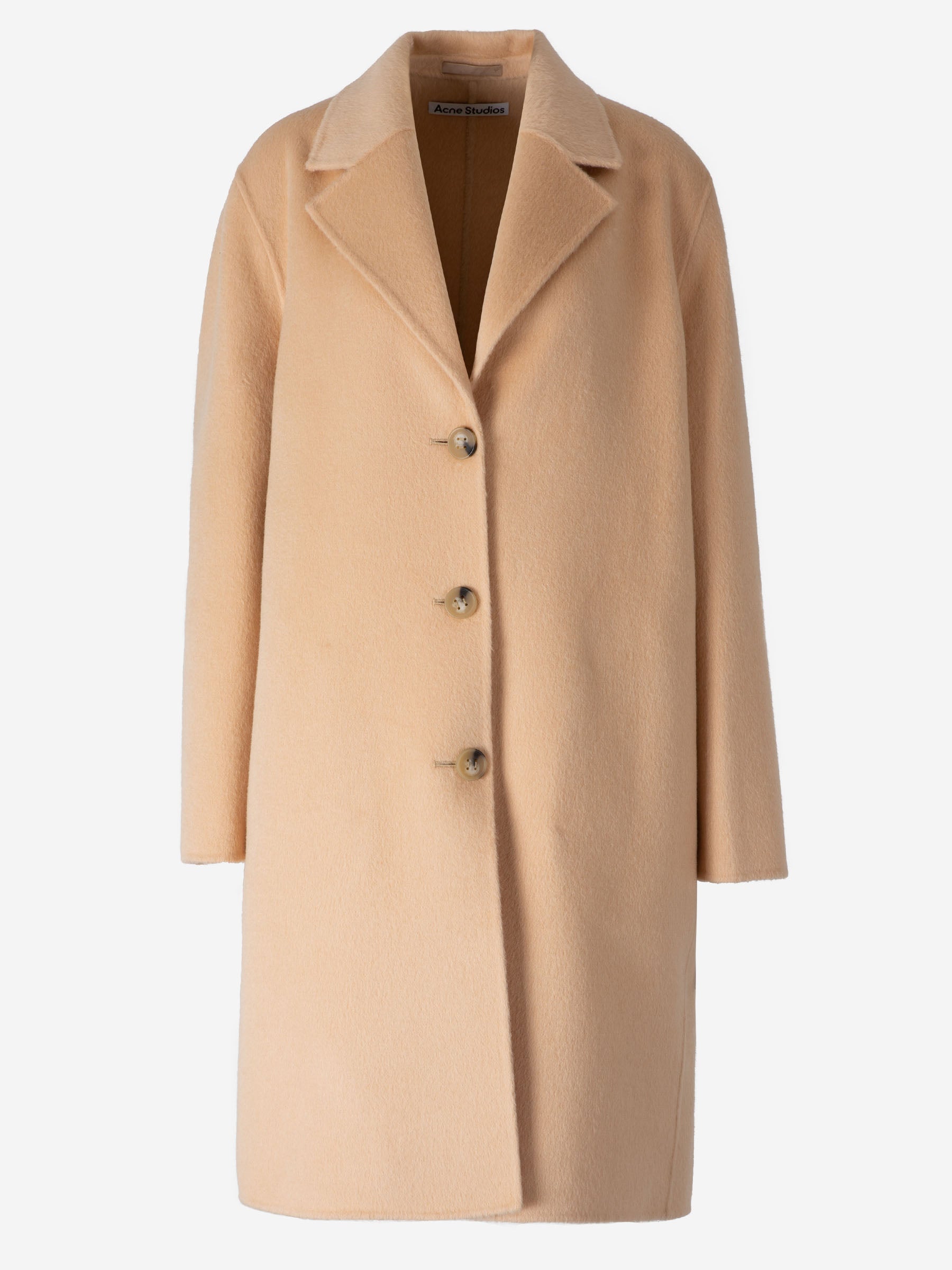 Оригінальна Soft Wool Coat Acne studios – боковий вид