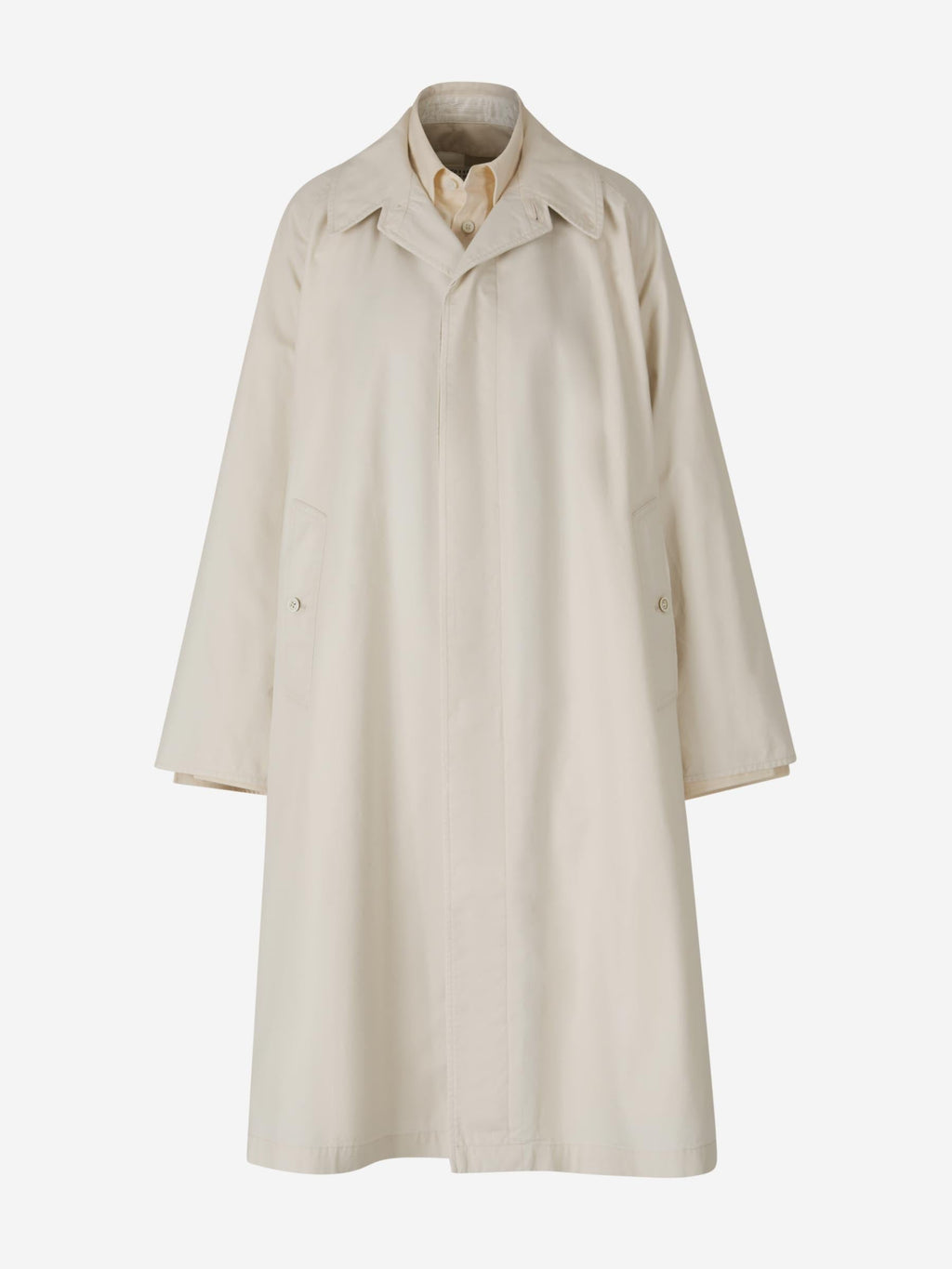 Cotton Trench Coat Maison margiela – Гарантія оригінальності – боковий вид
