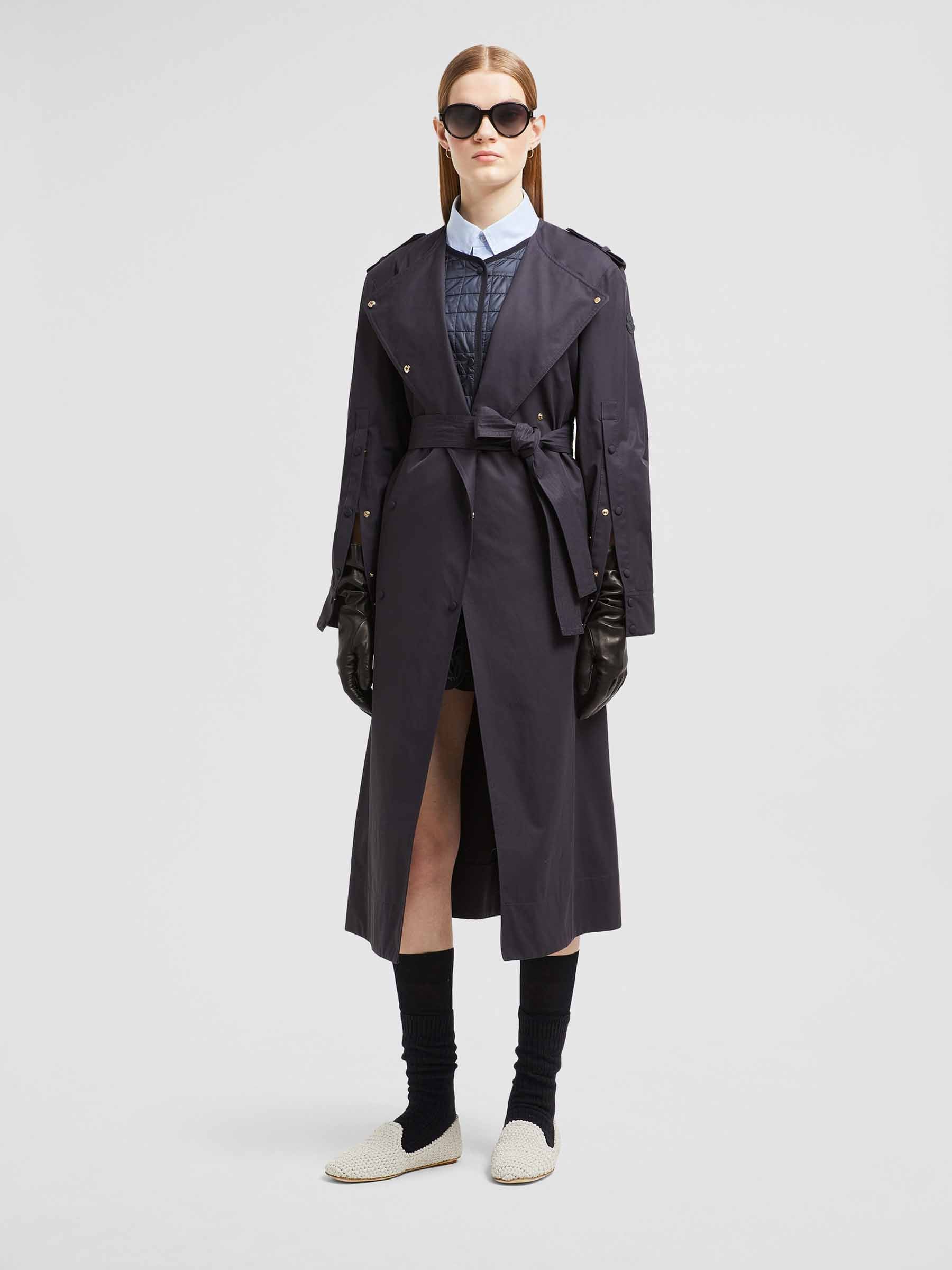 Оригінальна Gourdon MIX Trench Coat Moncler – вид ззаду