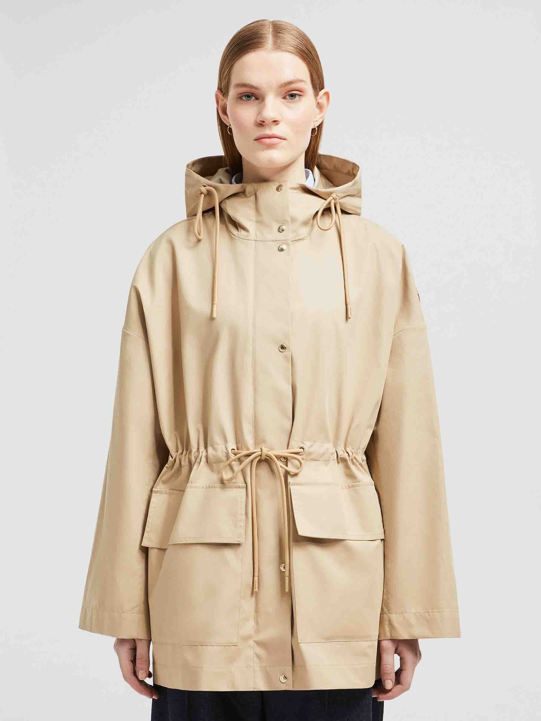 Adjustable Plain Parka Moncler оригінал – Купити в Україні – вид ззаду