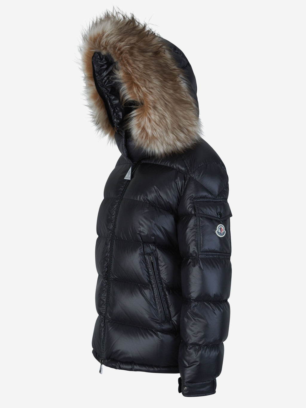 Mairefur Padded Jacket Moncler оригінал – Купити в Україні – вид ззаду