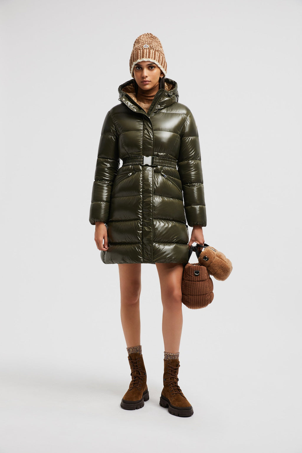 Quilted Down Jacket Moncler – Гарантія оригінальності – вид ззаду