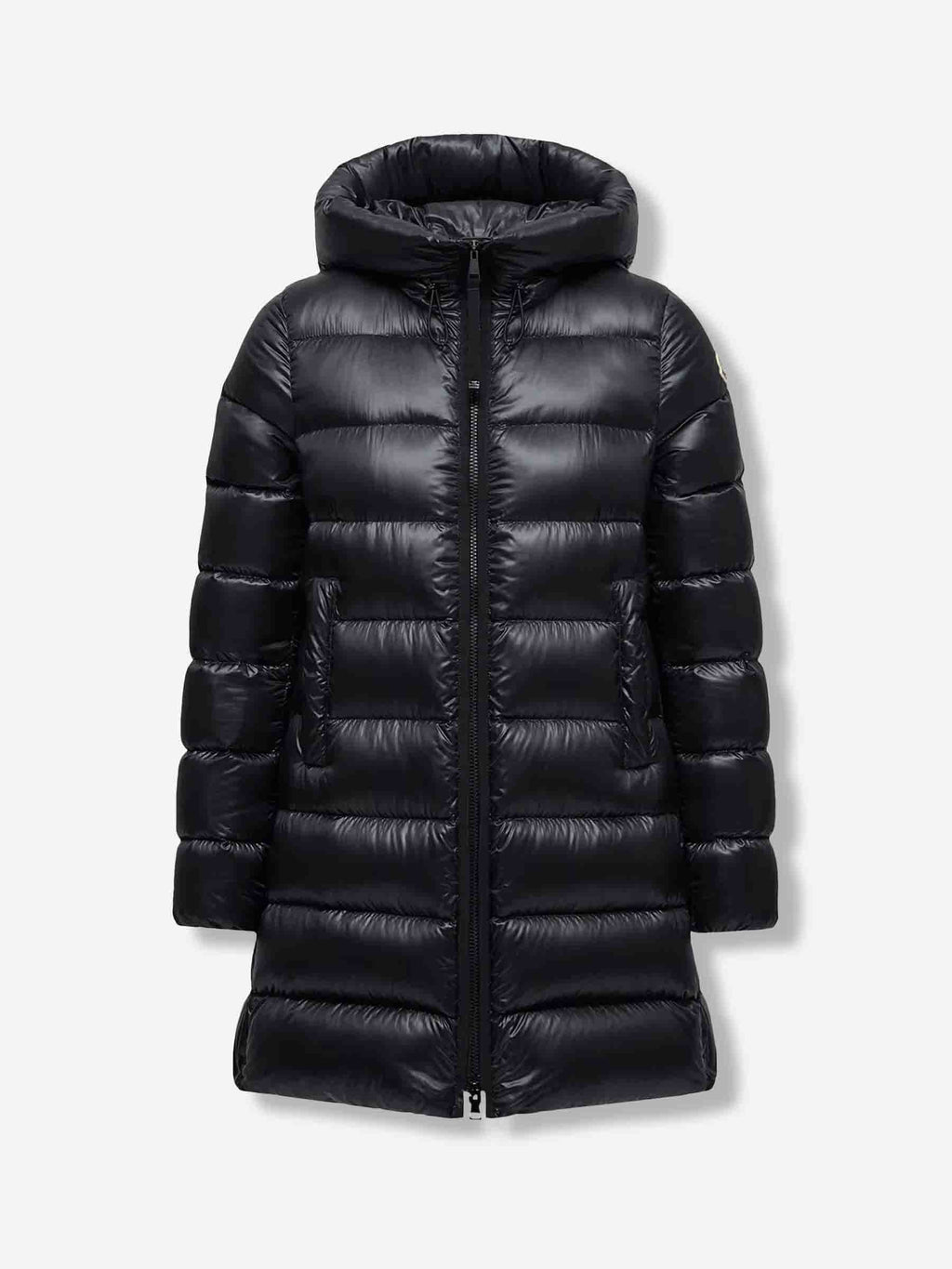 Long Down Jacket Suyenne Moncler – Гарантія оригінальності – боковий вид
