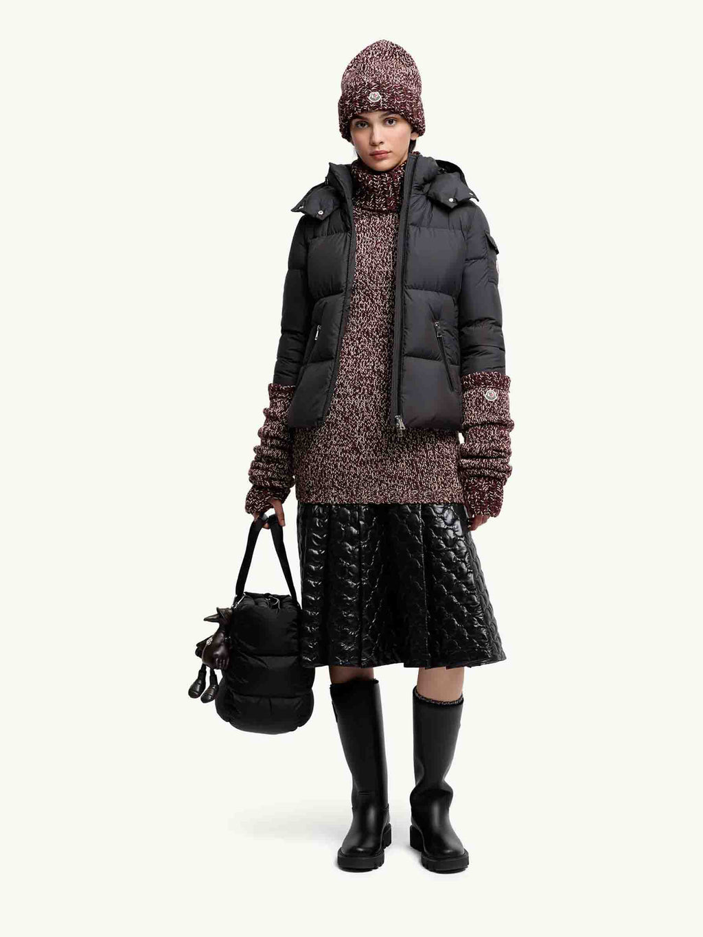 Оригінальна Short Down Jacket Fourmines Moncler – вид ззаду
