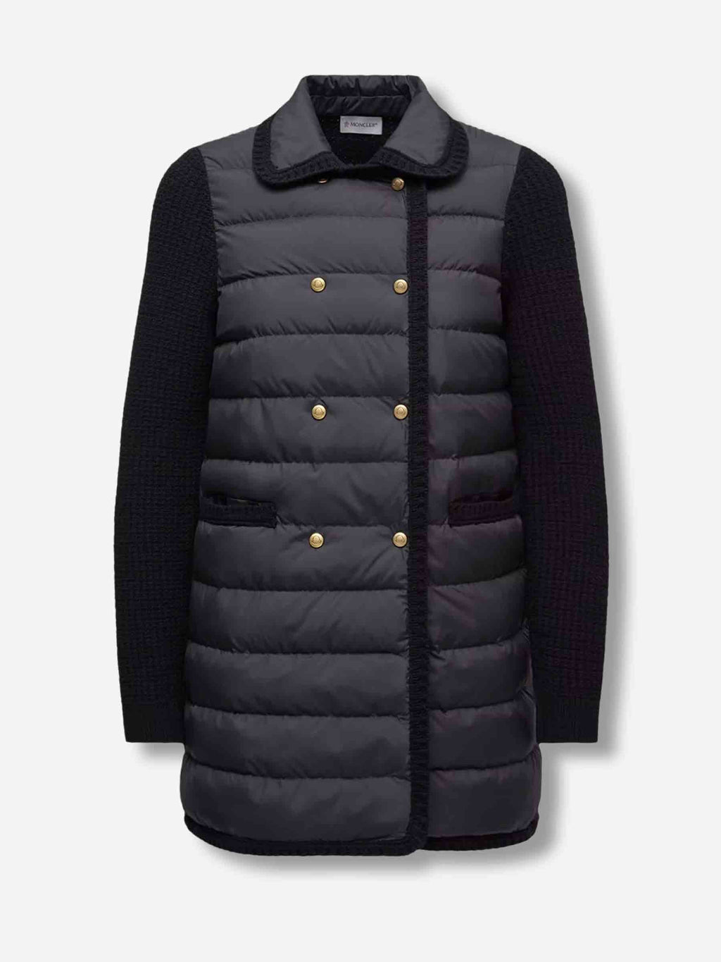 Quilted Knit Cardigan Moncler оригінал – Купити в Україні – боковий вид