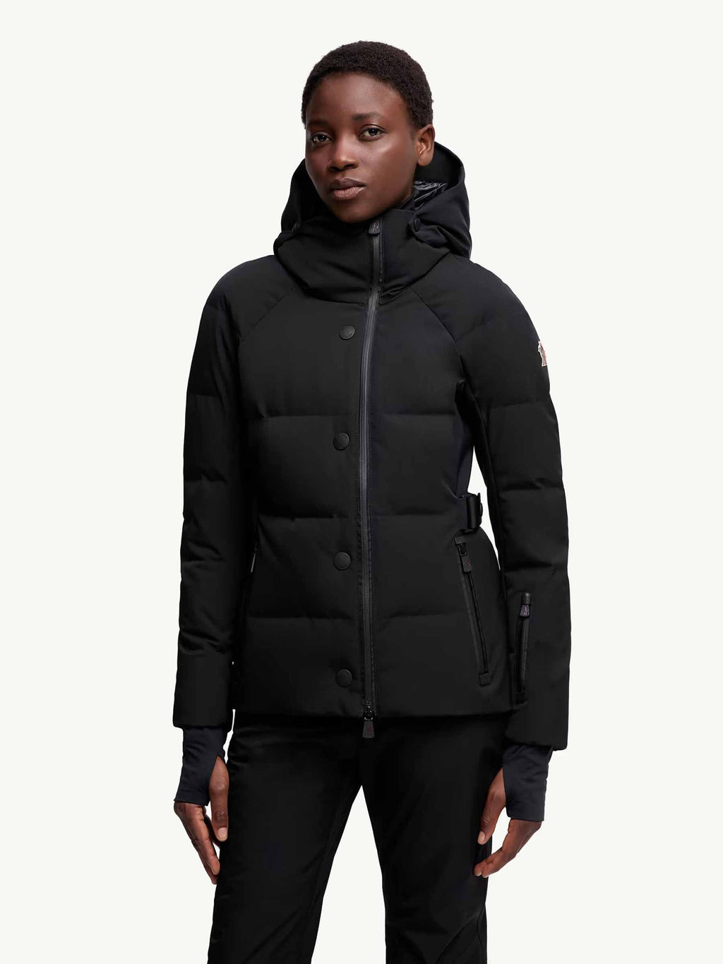 Short Down Jacket Guyane Moncler – Гарантія оригінальності – вид ззаду