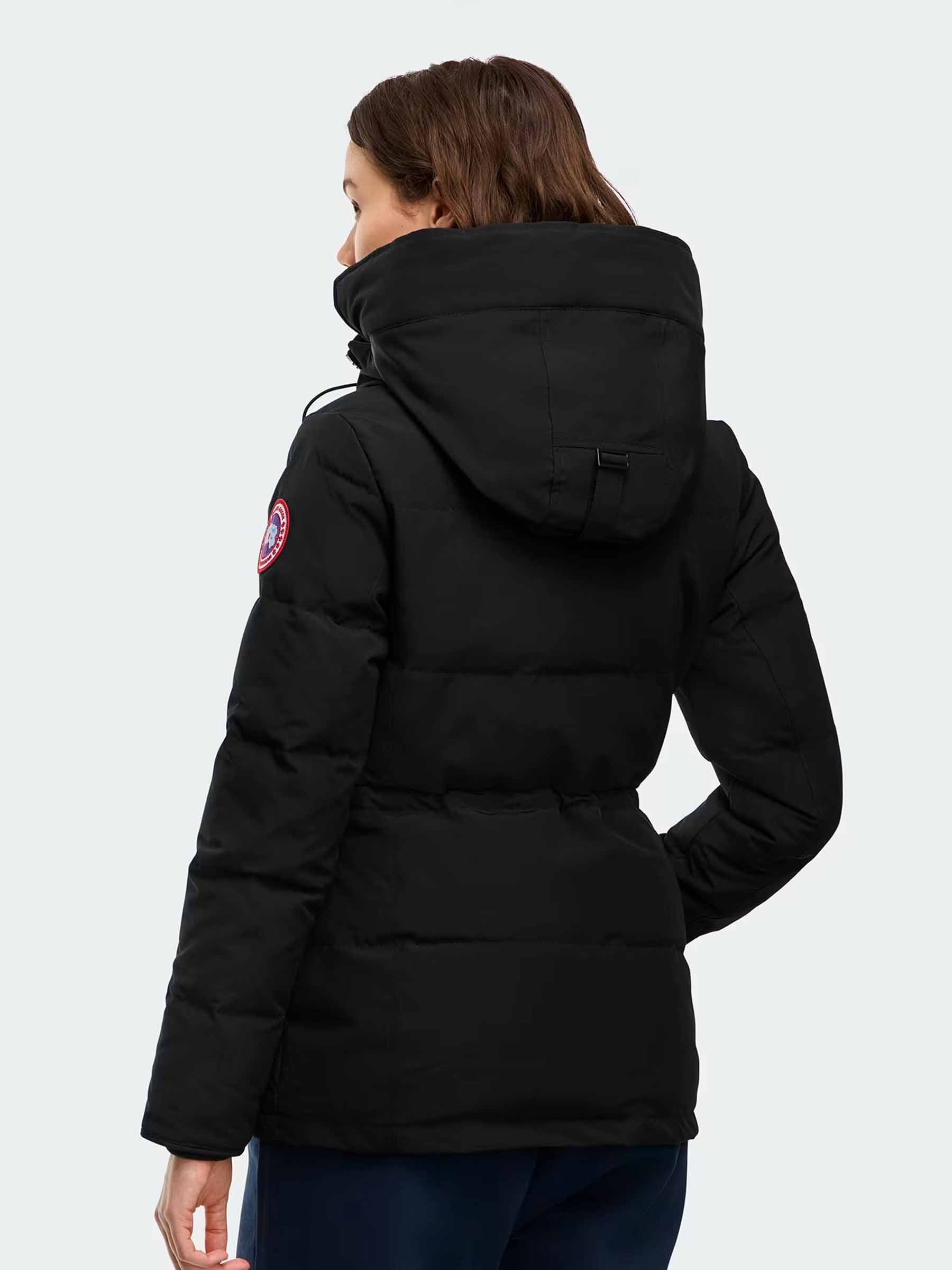 Оригінальна Short Hooded Down Jacket Canada goose – детальний вид