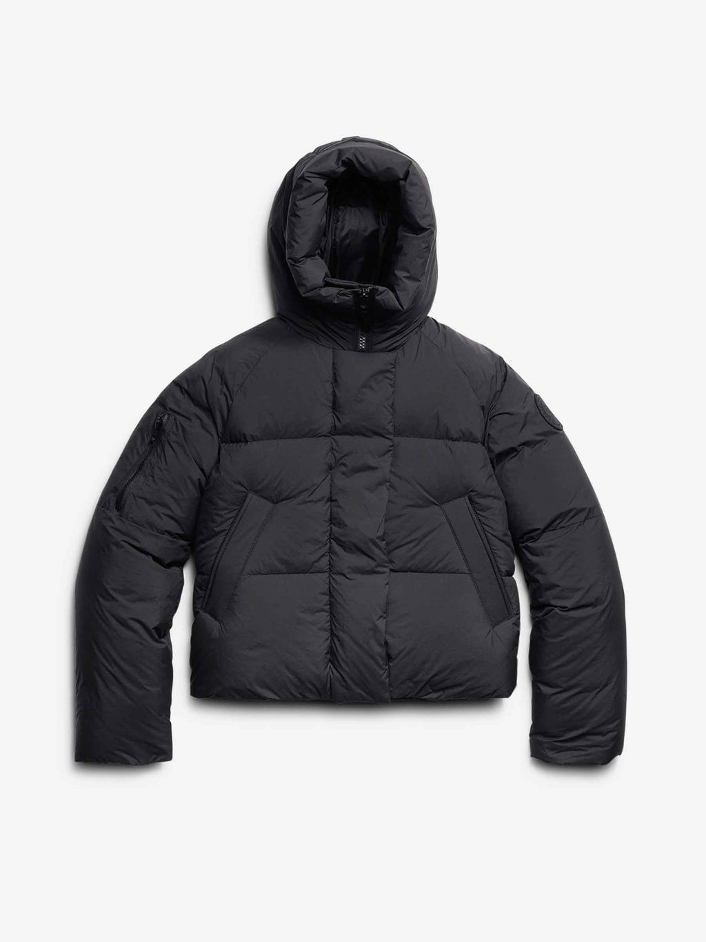 Technical Short Down Jacket Canada goose – Гарантія оригінальності – боковий вид