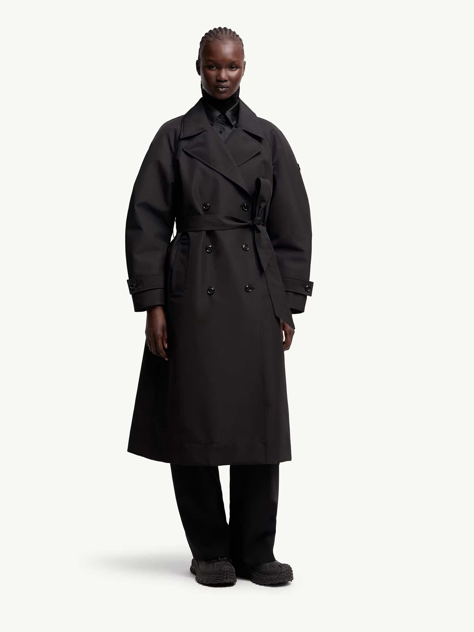 Long Zake Trench Moncler оригінал – Купити в Україні – вид ззаду