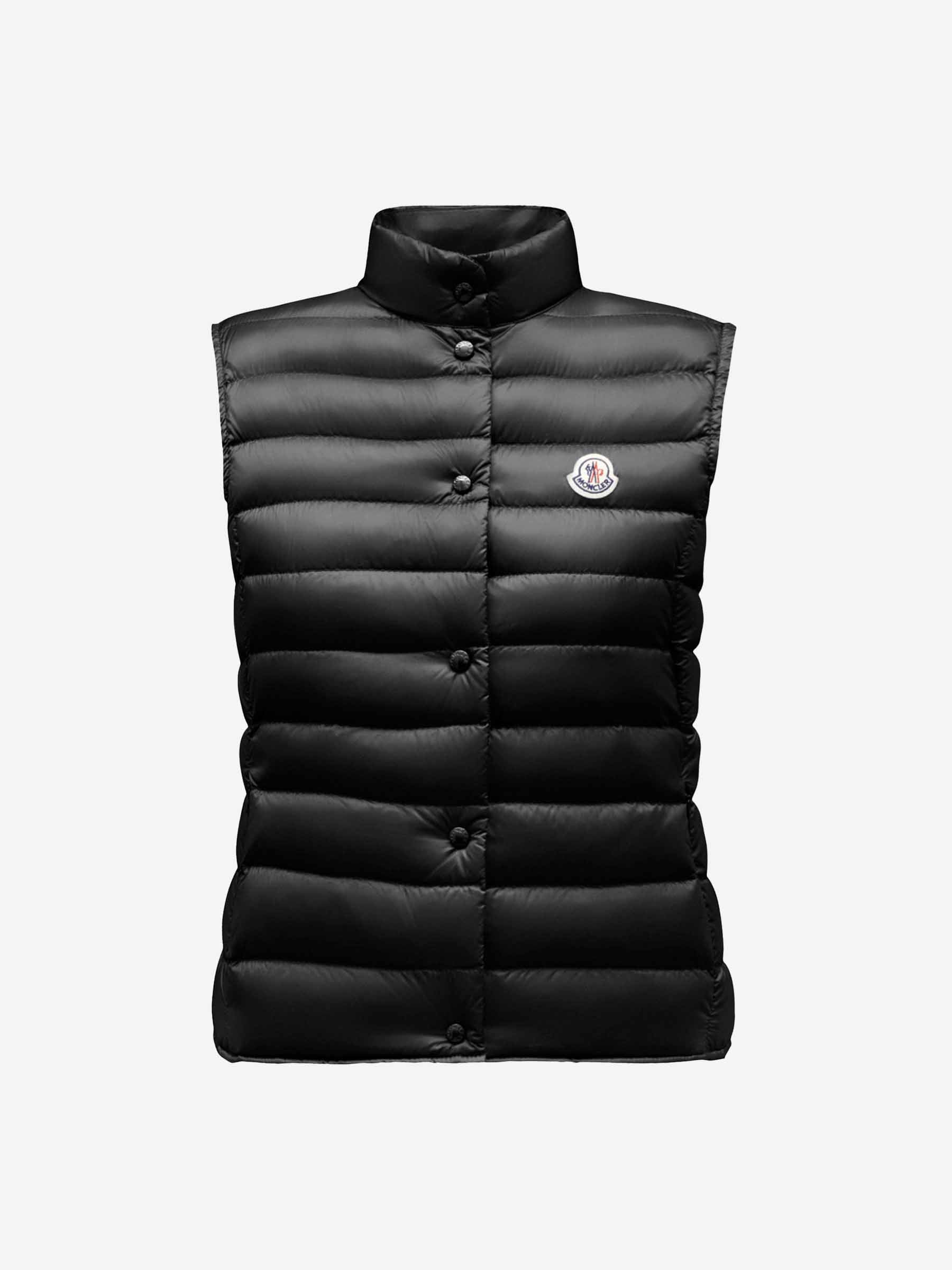 Logo Quilted Vest Moncler – Гарантія оригінальності – боковий вид