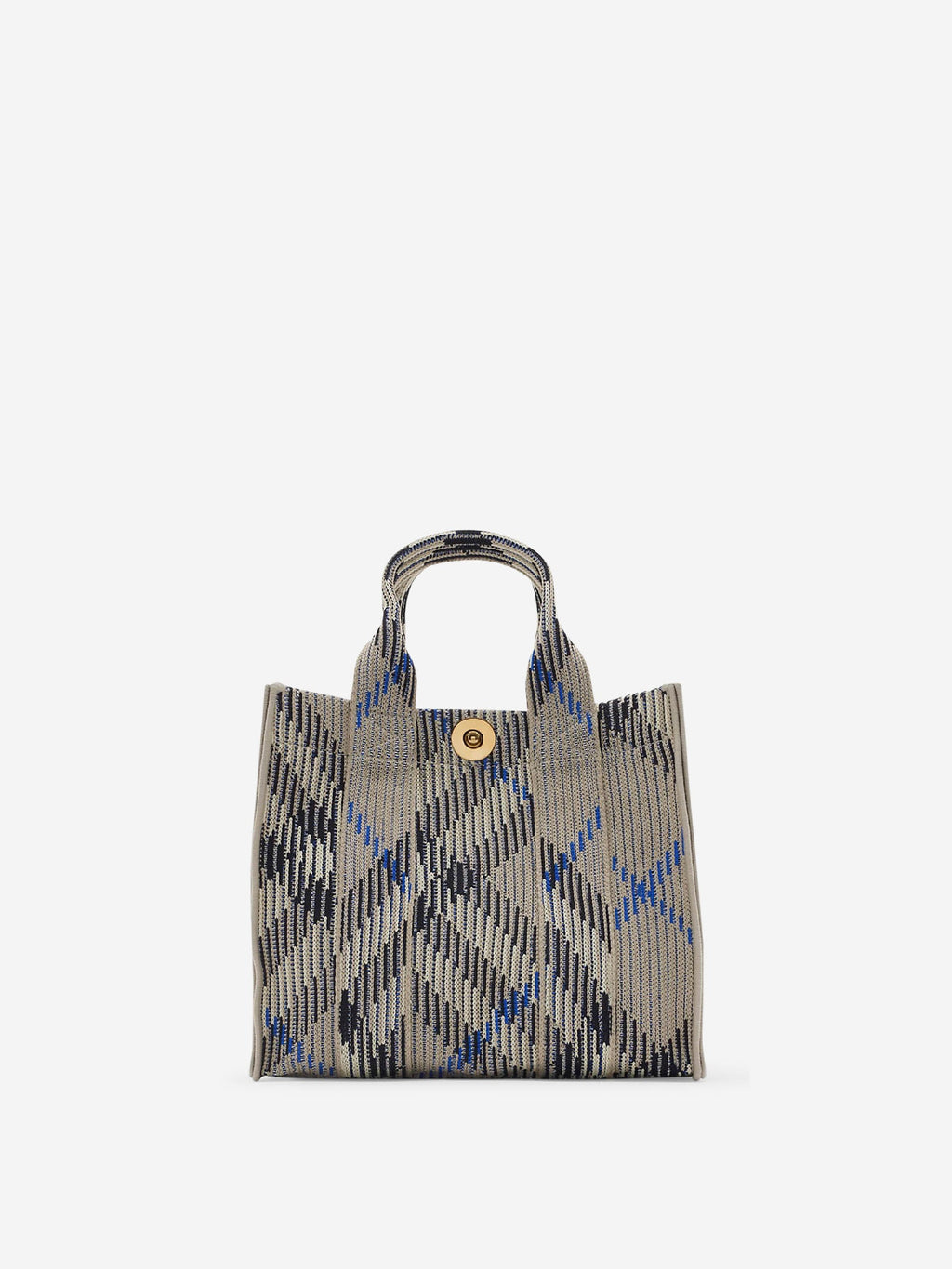 Mini Check Handbag Burberry – Гарантія оригінальності – боковий вид